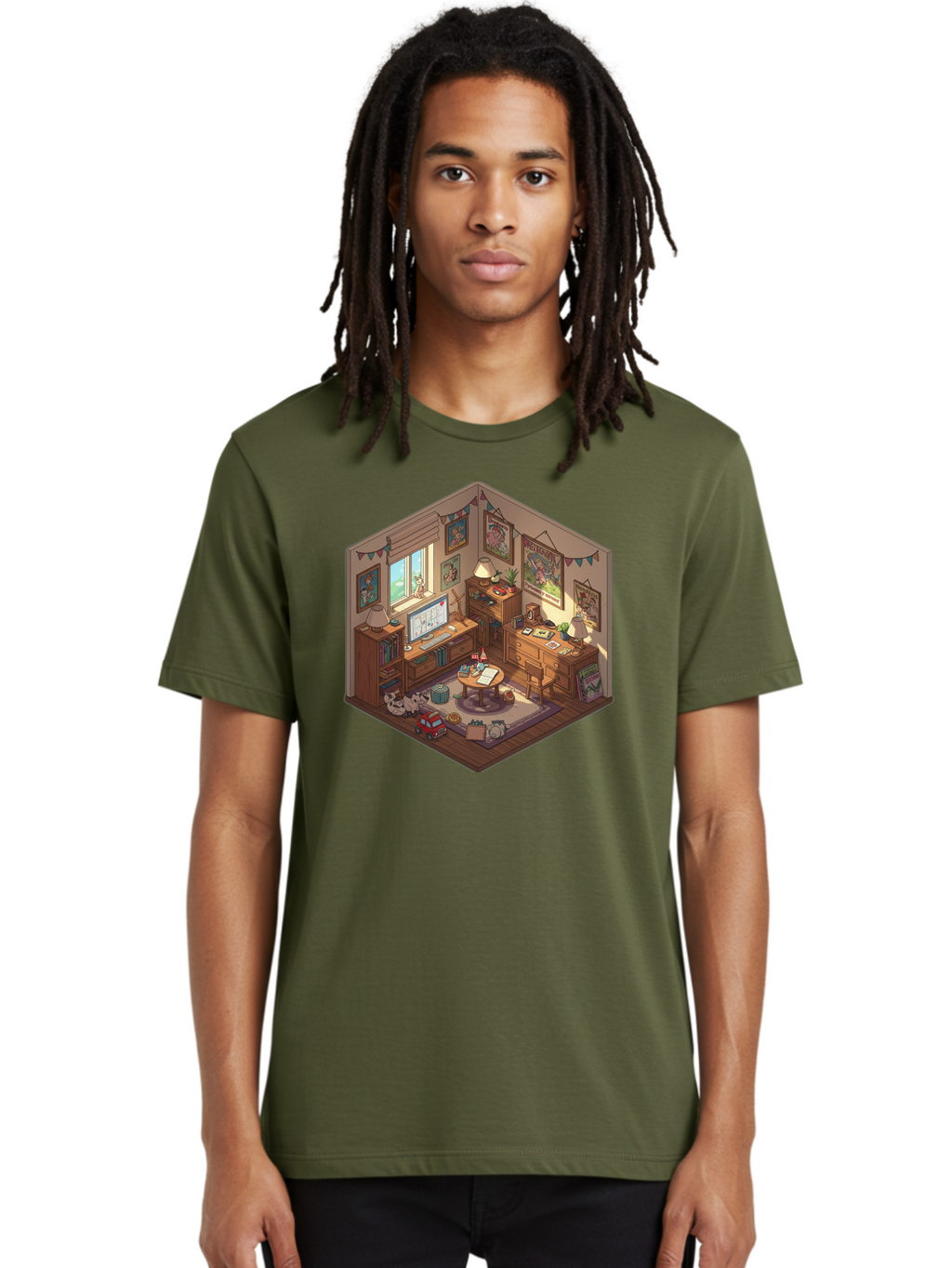Metal-Gear-Solid-Room Men'S Graphic Tee, 100% Cotton, Comfortable Casual Summer Wear, Machine Washable, Vintage Camera, Old Camera, Antique Camera, Black Camera, Classic Photography, Photography Equipment, Nostalgic Device, Film Camera, Bag775