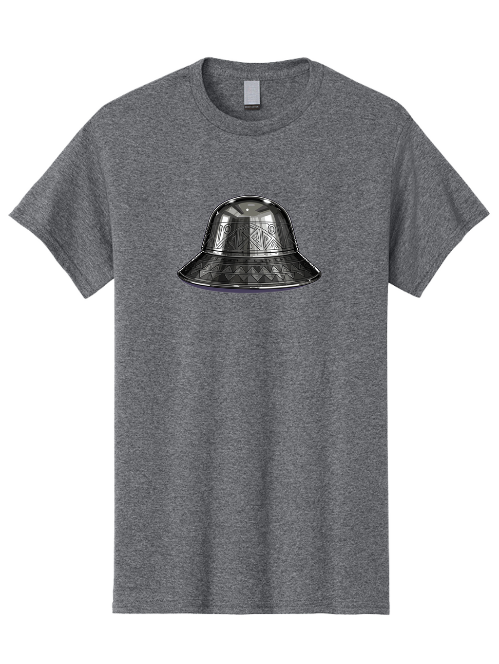 Metallic-Dome-Shaped-Object Men'S Graphic Tee, 100% Cotton, Comfortable Casual Summer Wear, Machine Washable, Vintage Camera, Old Camera, Antique Camera, Black Camera, Classic Photography, Photography Equipment, Nostalgic Device, Film Camera, Bag777