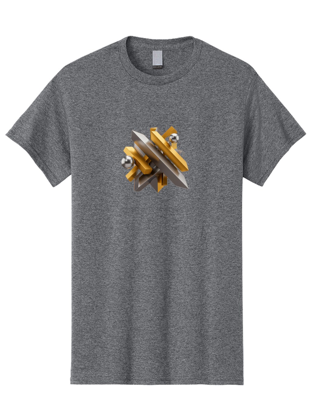 Metallic-Geometric-Shapes Men'S Graphic Tee, 100% Cotton, Comfortable Casual Summer Wear, Machine Washable, Vintage Camera, Old Camera, Antique Camera, Black Camera, Classic Photography, Photography Equipment, Nostalgic Device, Film Camera, Bag779