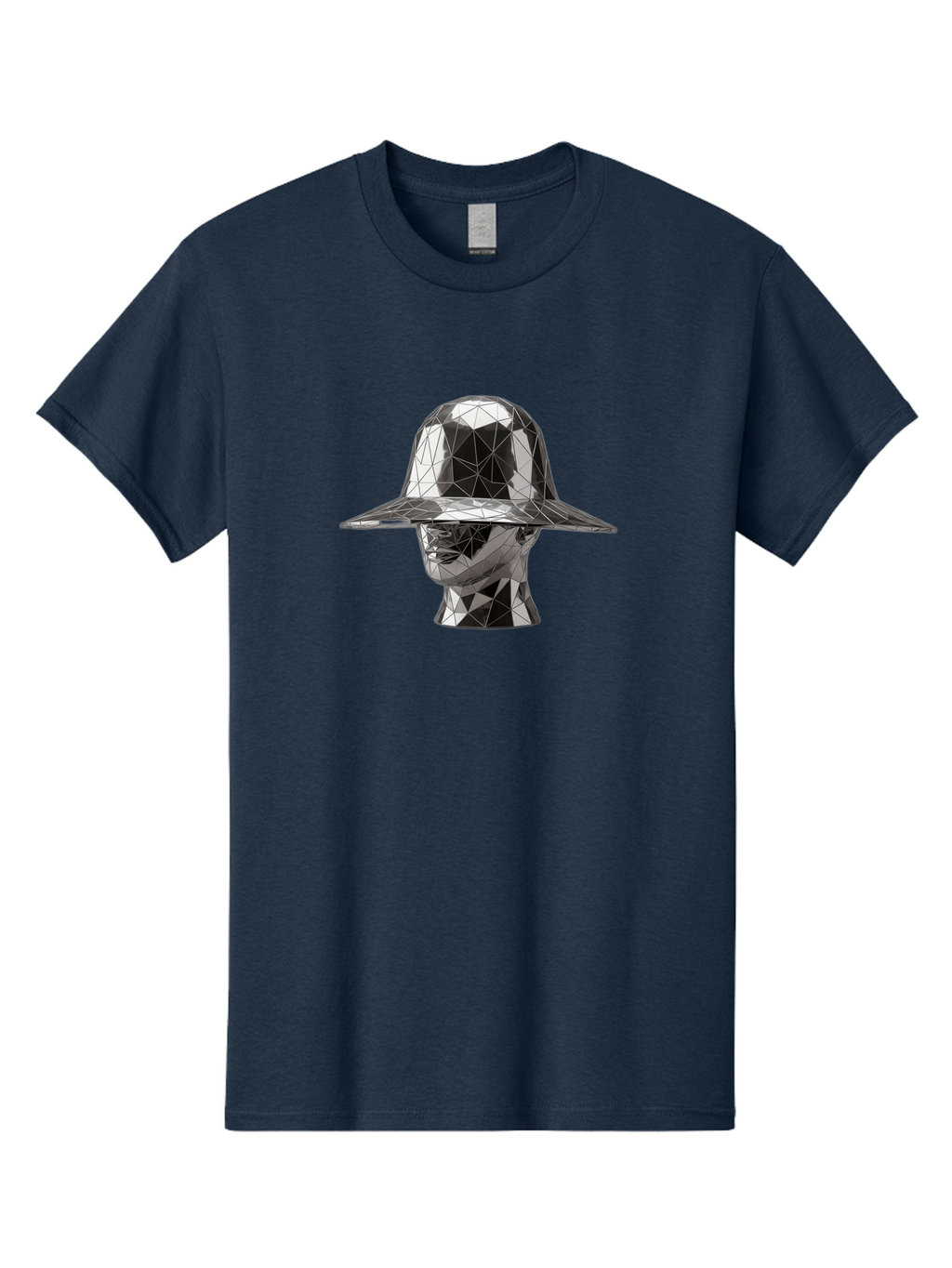 Metallic-Head-With-Hat Men'S Graphic Tee, 100% Cotton, Comfortable Casual Summer Wear, Machine Washable, Vintage Camera, Old Camera, Antique Camera, Black Camera, Classic Photography, Photography Equipment, Nostalgic Device, Film Camera, Bag780