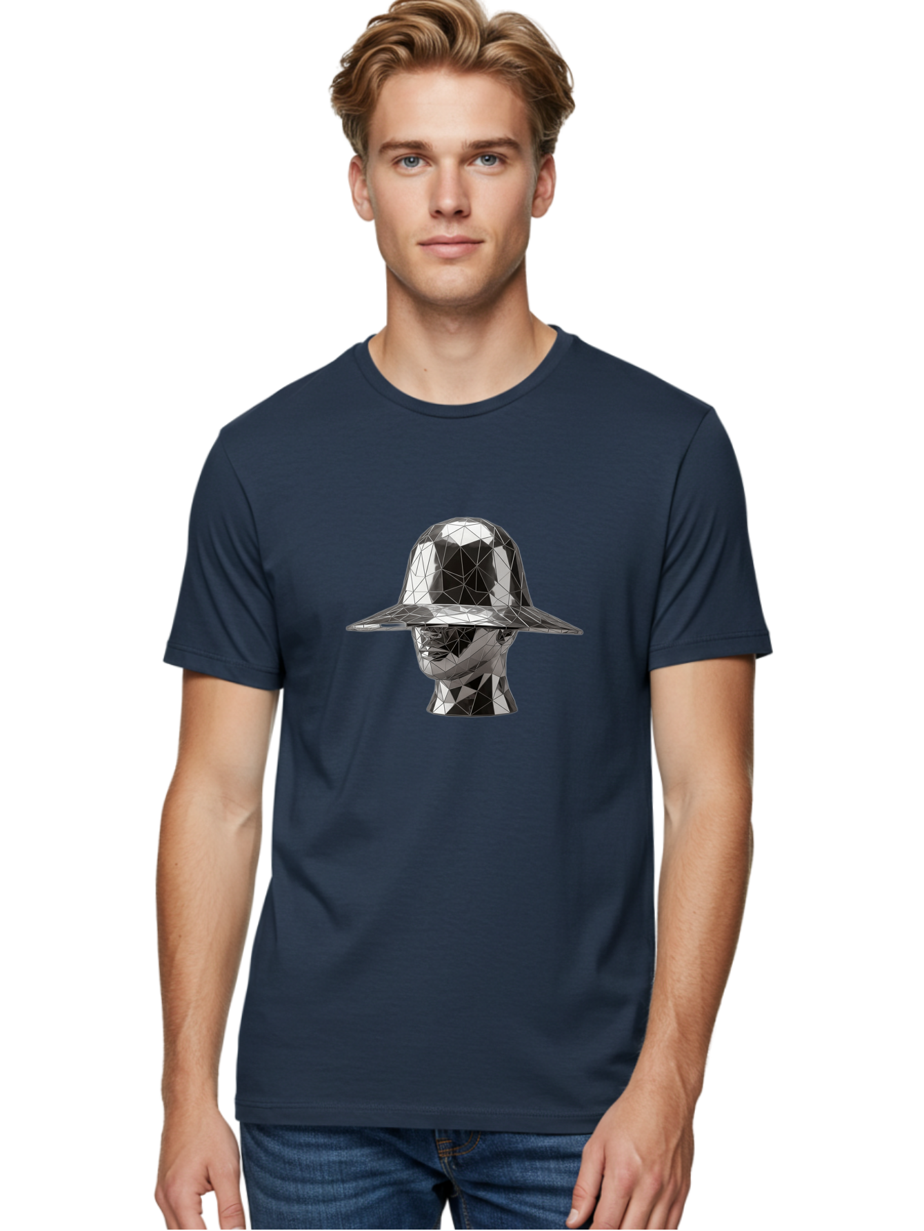 Metallic-Head-With-Hat Men'S Graphic Tee, 100% Cotton, Comfortable Casual Summer Wear, Machine Washable, Vintage Camera, Old Camera, Antique Camera, Black Camera, Classic Photography, Photography Equipment, Nostalgic Device, Film Camera, Bag780
