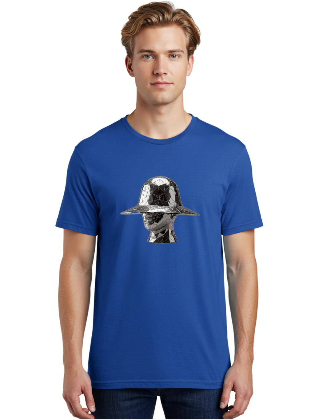 Metallic-Head-With-Hat Men'S Graphic Tee, 100% Cotton, Comfortable Casual Summer Wear, Machine Washable, Vintage Camera, Old Camera, Antique Camera, Black Camera, Classic Photography, Photography Equipment, Nostalgic Device, Film Camera, Bag780