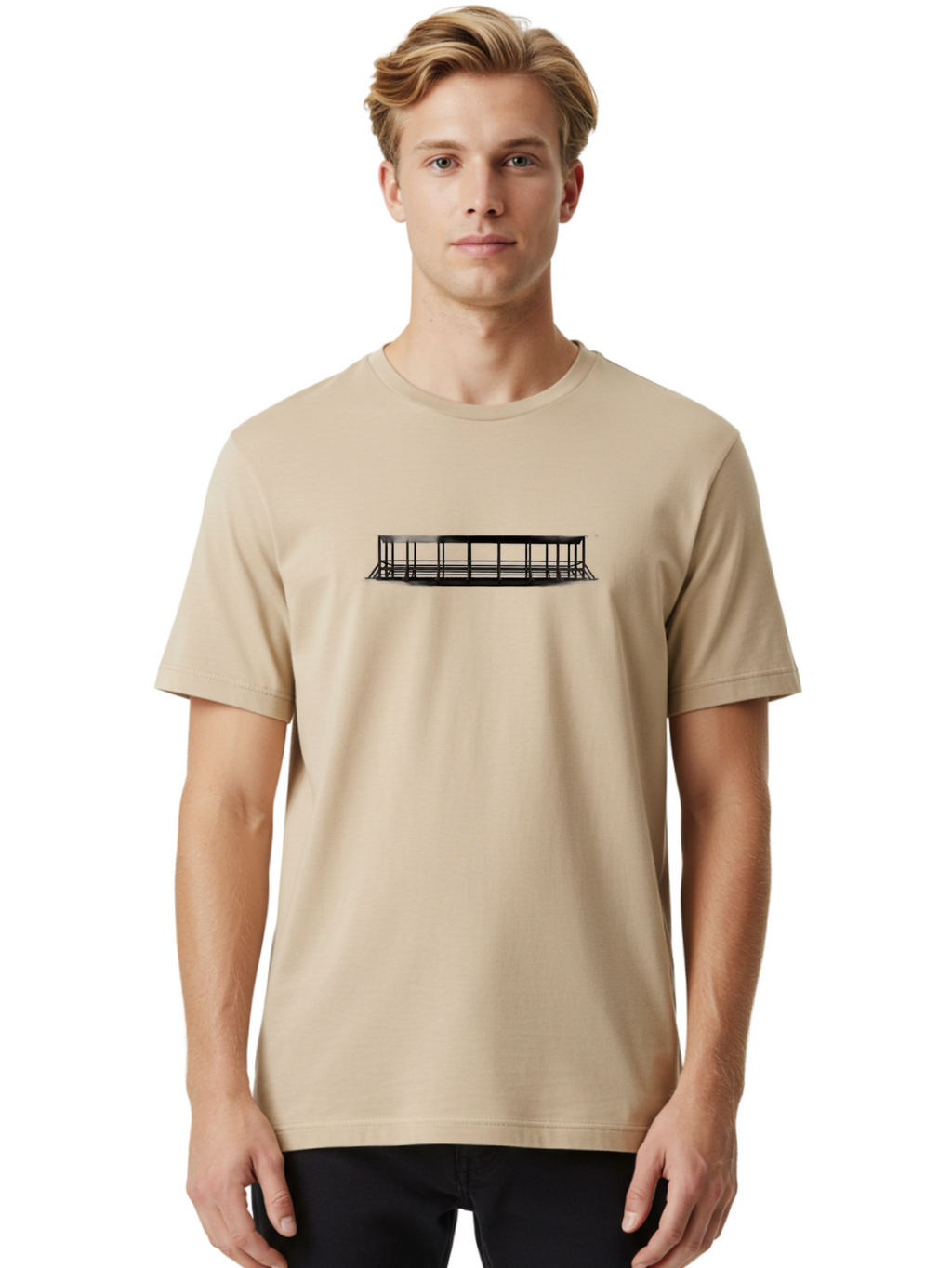 Metallic-Outdoor-Bench Men'S Graphic Tee, 100% Cotton, Comfortable Casual Summer Wear, Machine Washable, Vintage Camera, Old Camera, Antique Camera, Black Camera, Classic Photography, Photography Equipment, Nostalgic Device, Film Camera, Bag781