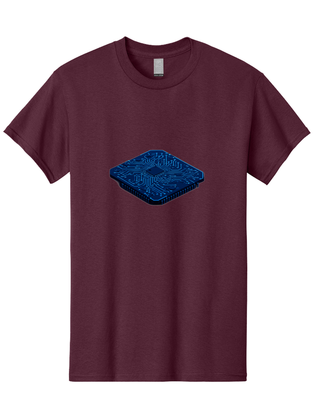 Microchip Men'S Graphic Tee, 100% Cotton, Comfortable Casual Summer Wear, Machine Washable, Vintage Camera, Old Camera, Antique Camera, Black Camera, Classic Photography, Photography Equipment, Nostalgic Device, Film Camera, Camera Art Bag785