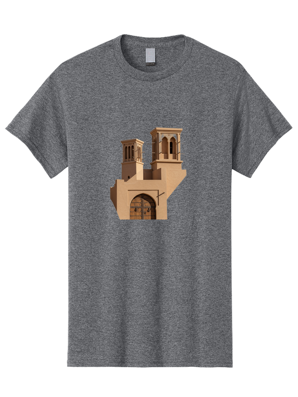 Middle-Eastern-Architecture Men'S Graphic Tee, 100% Cotton, Comfortable Casual Summer Wear, Machine Washable, Vintage Camera, Old Camera, Antique Camera, Black Camera, Classic Photography, Photography Equipment, Nostalgic Device, Film Camera, Bag786