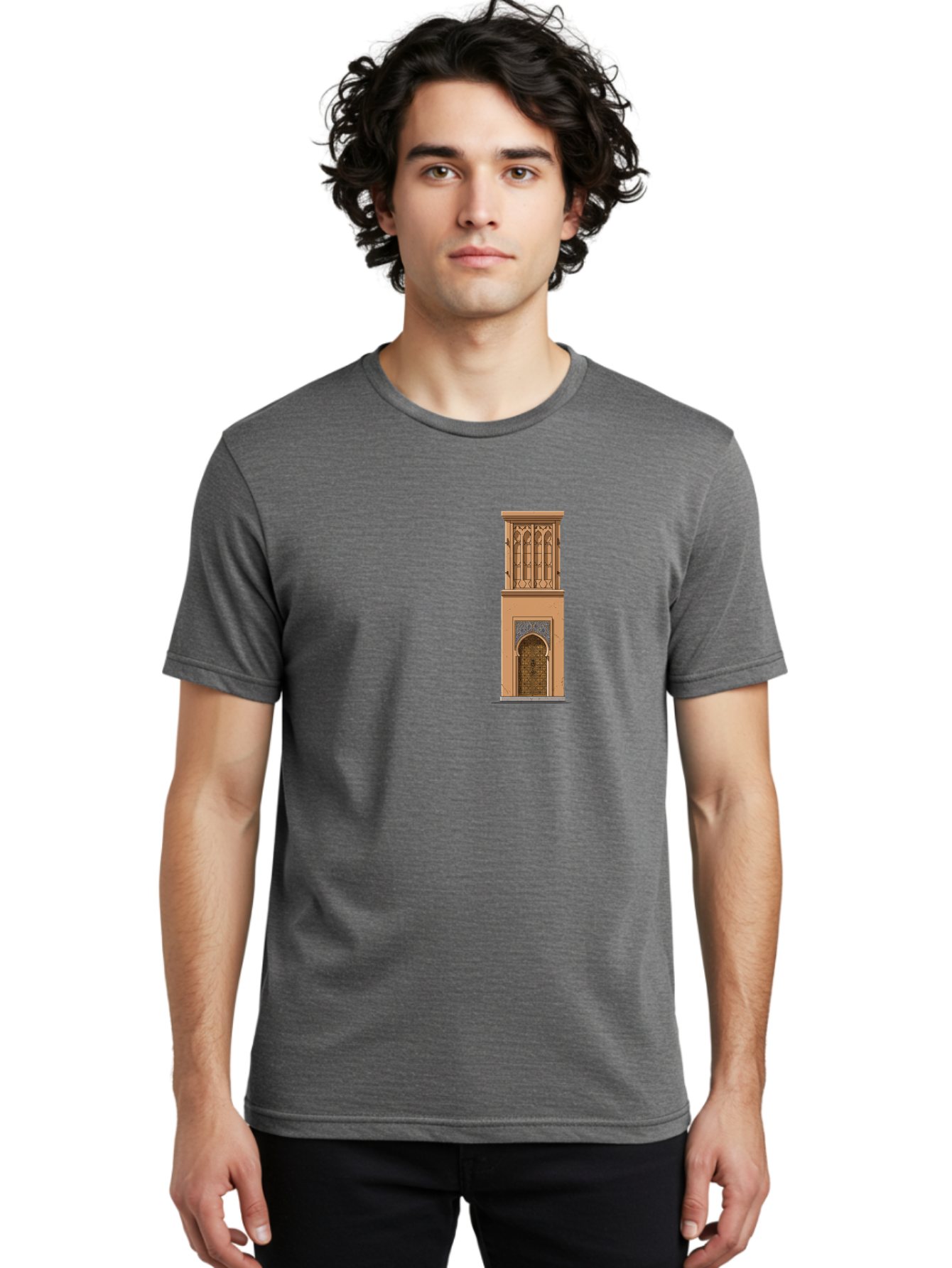 Minaret Men'S Graphic Tee, 100% Cotton, Comfortable Casual Summer Wear, Machine Washable, Vintage Camera, Old Camera, Antique Camera, Black Camera, Classic Photography, Photography Equipment, Nostalgic Device, Film Camera, Camera Art Bag791