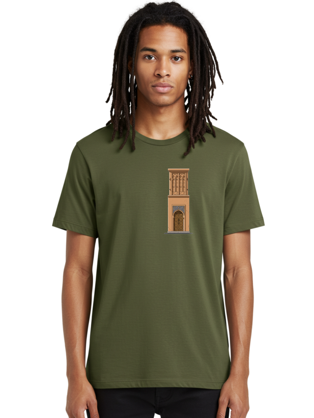 Minaret Men'S Graphic Tee, 100% Cotton, Comfortable Casual Summer Wear, Machine Washable, Vintage Camera, Old Camera, Antique Camera, Black Camera, Classic Photography, Photography Equipment, Nostalgic Device, Film Camera, Camera Art Bag791