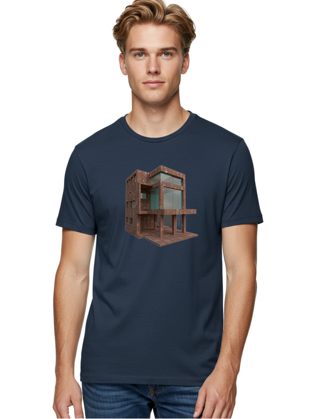 Modern-Building Men'S Graphic Tee, 100% Cotton, Comfortable Casual Summer Wear, Machine Washable, Vintage Camera, Old Camera, Antique Camera, Black Camera, Classic Photography, Photography Equipment, Nostalgic Device, Film Camera, Camera Art Bag794