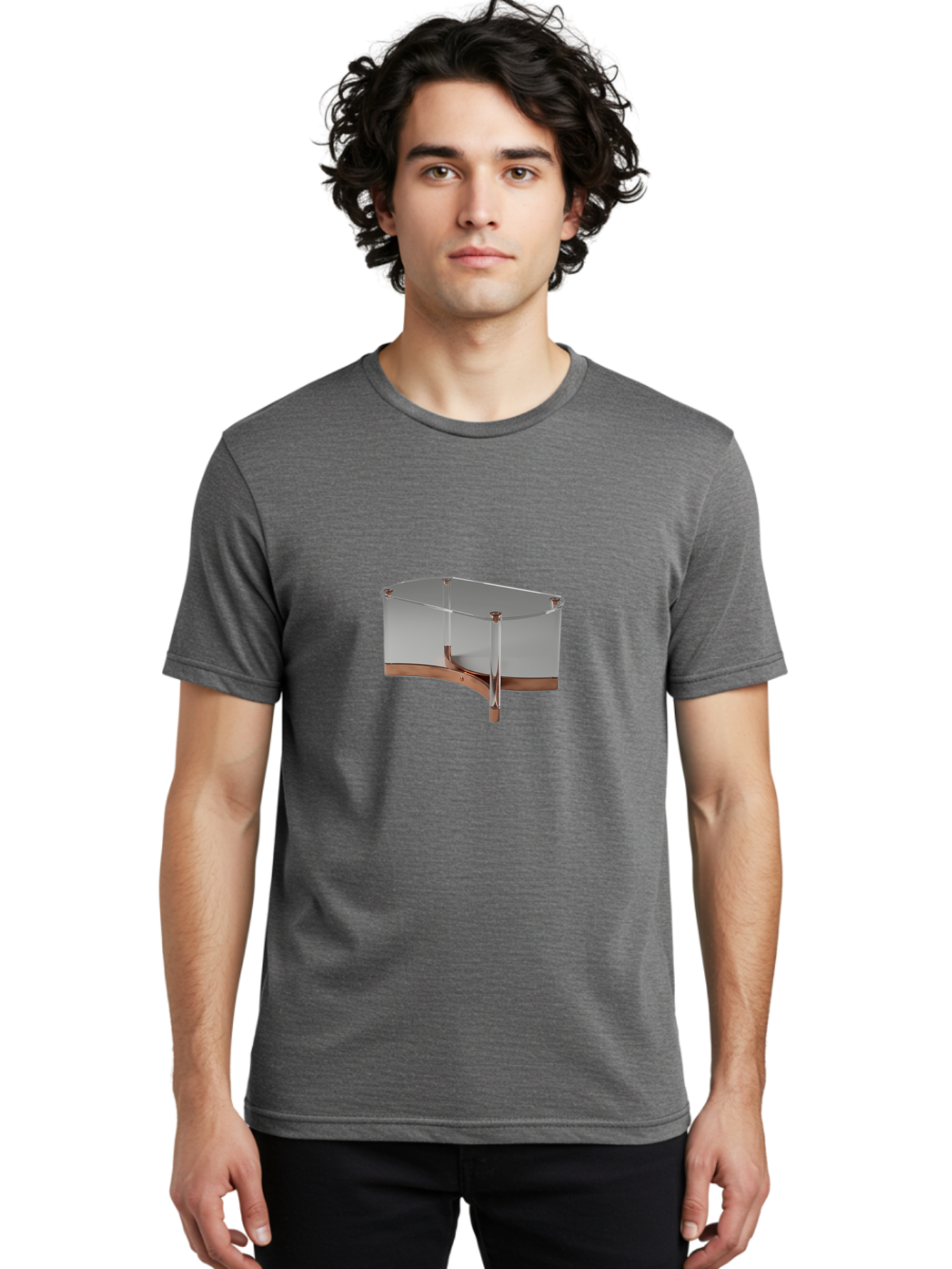 Modern-Podium Men'S Graphic Tee, 100% Cotton, Comfortable Casual Summer Wear, Machine Washable, Vintage Camera, Old Camera, Antique Camera, Black Camera, Classic Photography, Photography Equipment, Nostalgic Device, Film Camera, Camera Art Bag795