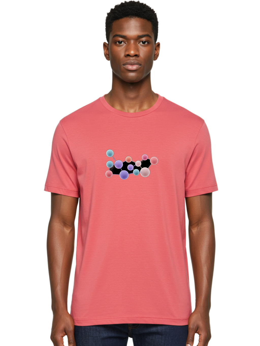 Molecular-Structure Men'S Graphic Tee, 100% Cotton, Comfortable Casual Summer Wear, Machine Washable, Vintage Camera, Old Camera, Antique Camera, Black Camera, Classic Photography, Photography Equipment, Nostalgic Device, Film Camera, Bag798