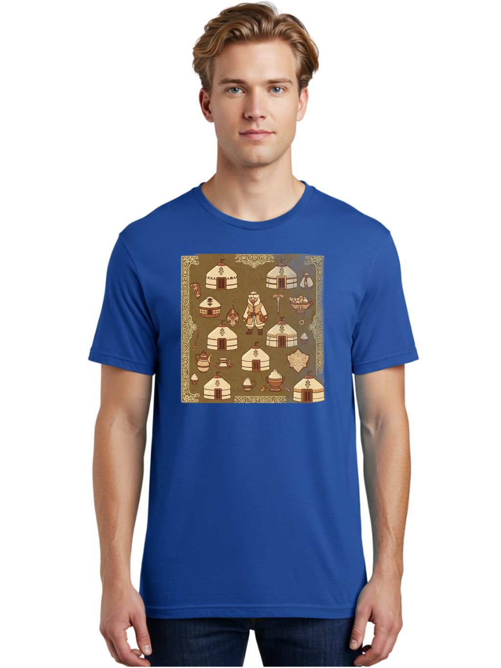 Mongolian-Yurt-Collection Men'S Graphic Tee, 100% Cotton, Comfortable Casual Summer Wear, Machine Washable, Vintage Camera, Old Camera, Antique Camera, Black Camera, Classic Photography, Photography Equipment, Nostalgic Device, Film Camera, Bag801