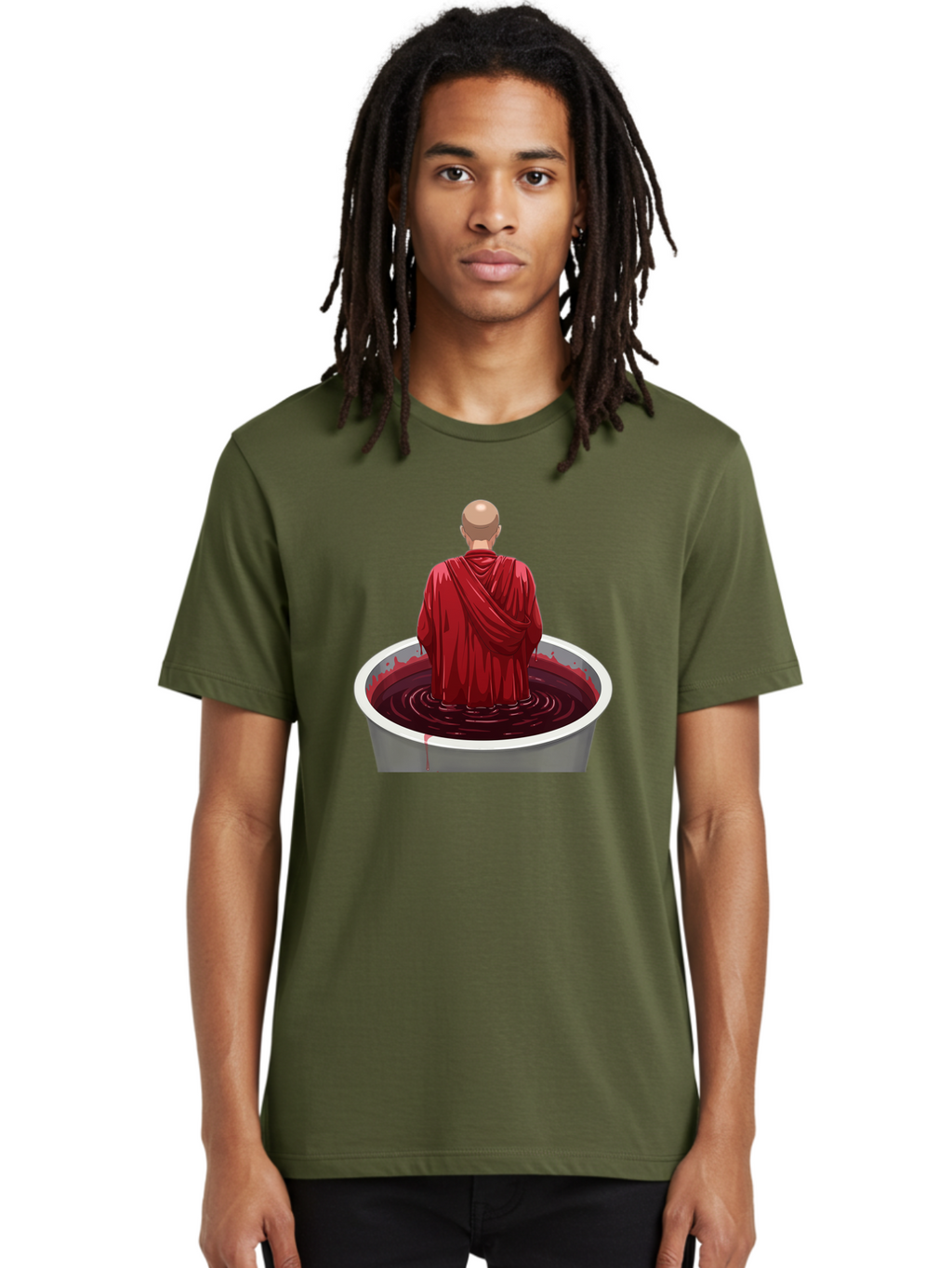 Monk-In-Wine-Vat Men'S Graphic Tee, 100% Cotton, Comfortable Casual Summer Wear, Machine Washable, Vintage Camera, Old Camera, Antique Camera, Black Camera, Classic Photography, Photography Equipment, Nostalgic Device, Film Camera, Camera Art Bag802