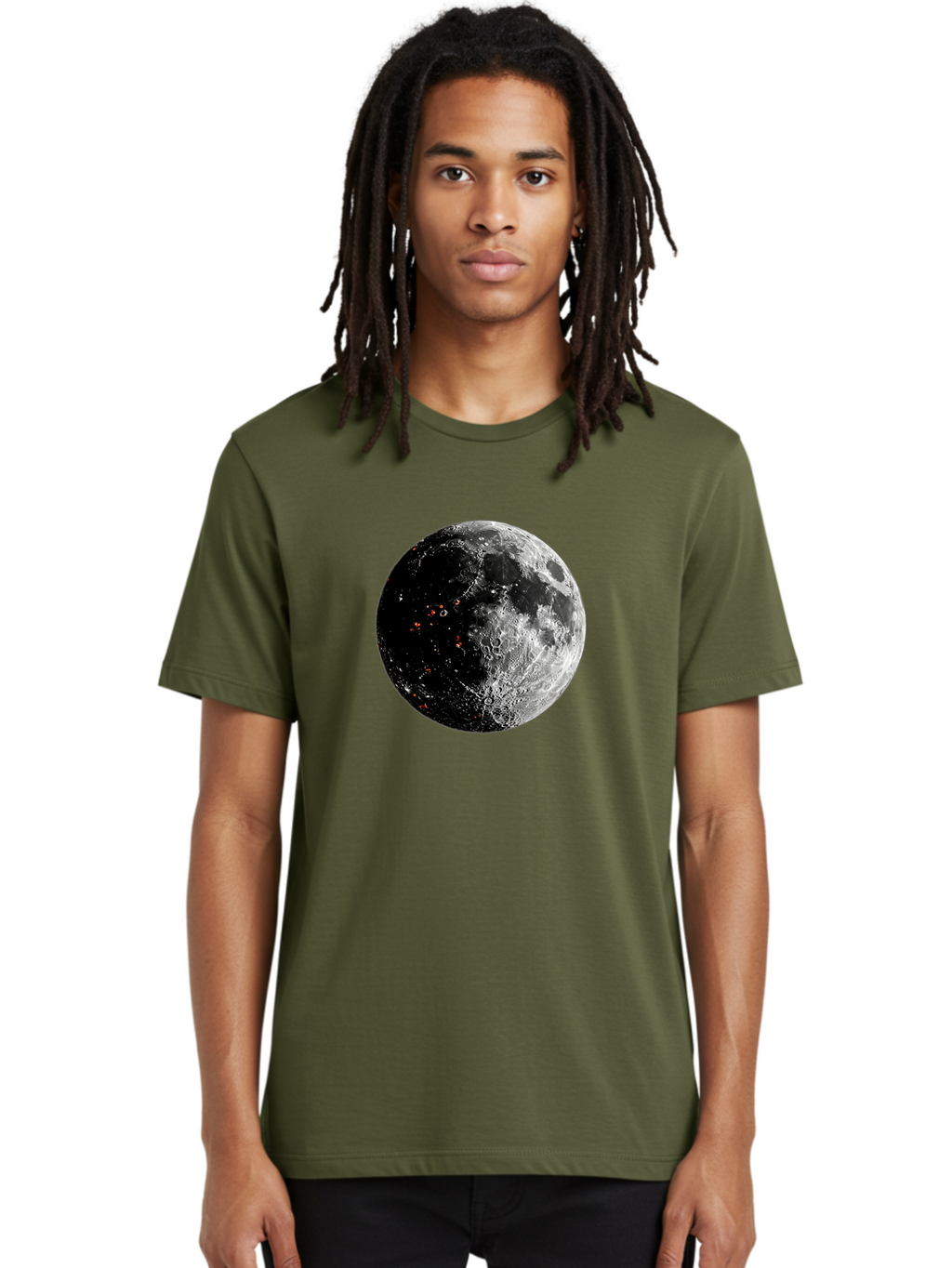 Moon-2 Men'S Graphic Tee, 100% Cotton, Comfortable Casual Summer Wear, Machine Washable, Vintage Camera, Old Camera, Antique Camera, Black Camera, Classic Photography, Photography Equipment, Nostalgic Device, Film Camera, Camera Art Bag808