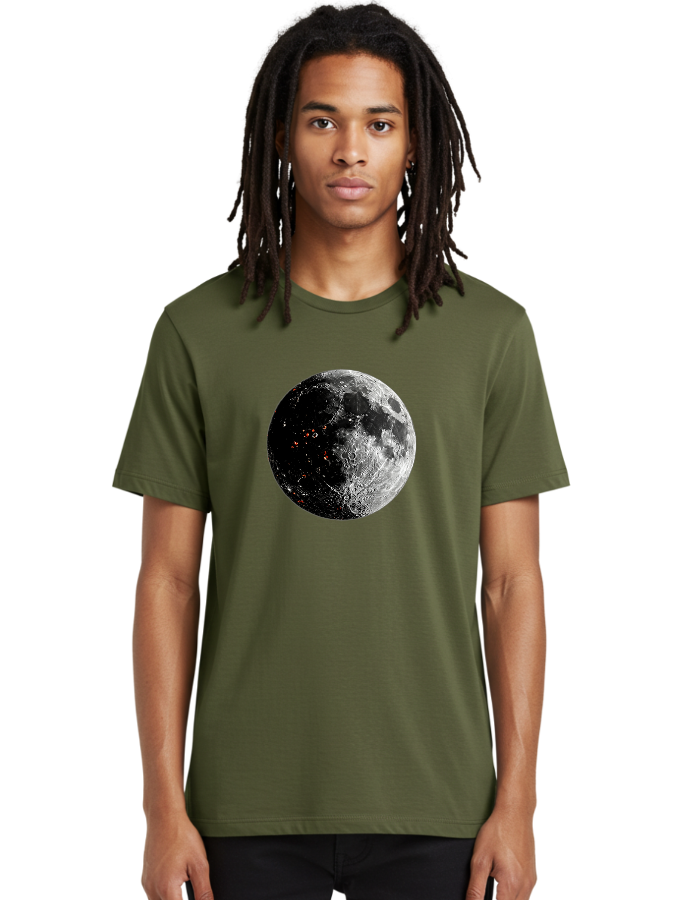 Moon-2 Men'S Graphic Tee, 100% Cotton, Comfortable Casual Summer Wear, Machine Washable, Vintage Camera, Old Camera, Antique Camera, Black Camera, Classic Photography, Photography Equipment, Nostalgic Device, Film Camera, Camera Art Bag808