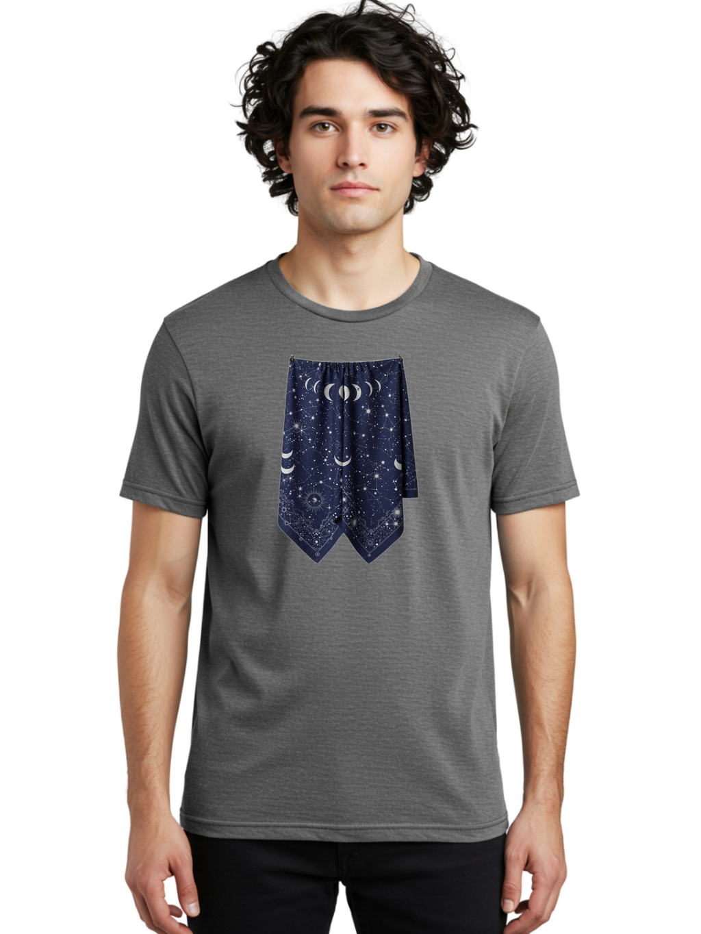 Moon-Phases-Shorts Men'S Graphic Tee, 100% Cotton, Comfortable Casual Summer Wear, Machine Washable, Vintage Camera, Old Camera, Antique Camera, Black Camera, Classic Photography, Photography Equipment, Nostalgic Device, Film Camera, Bag810