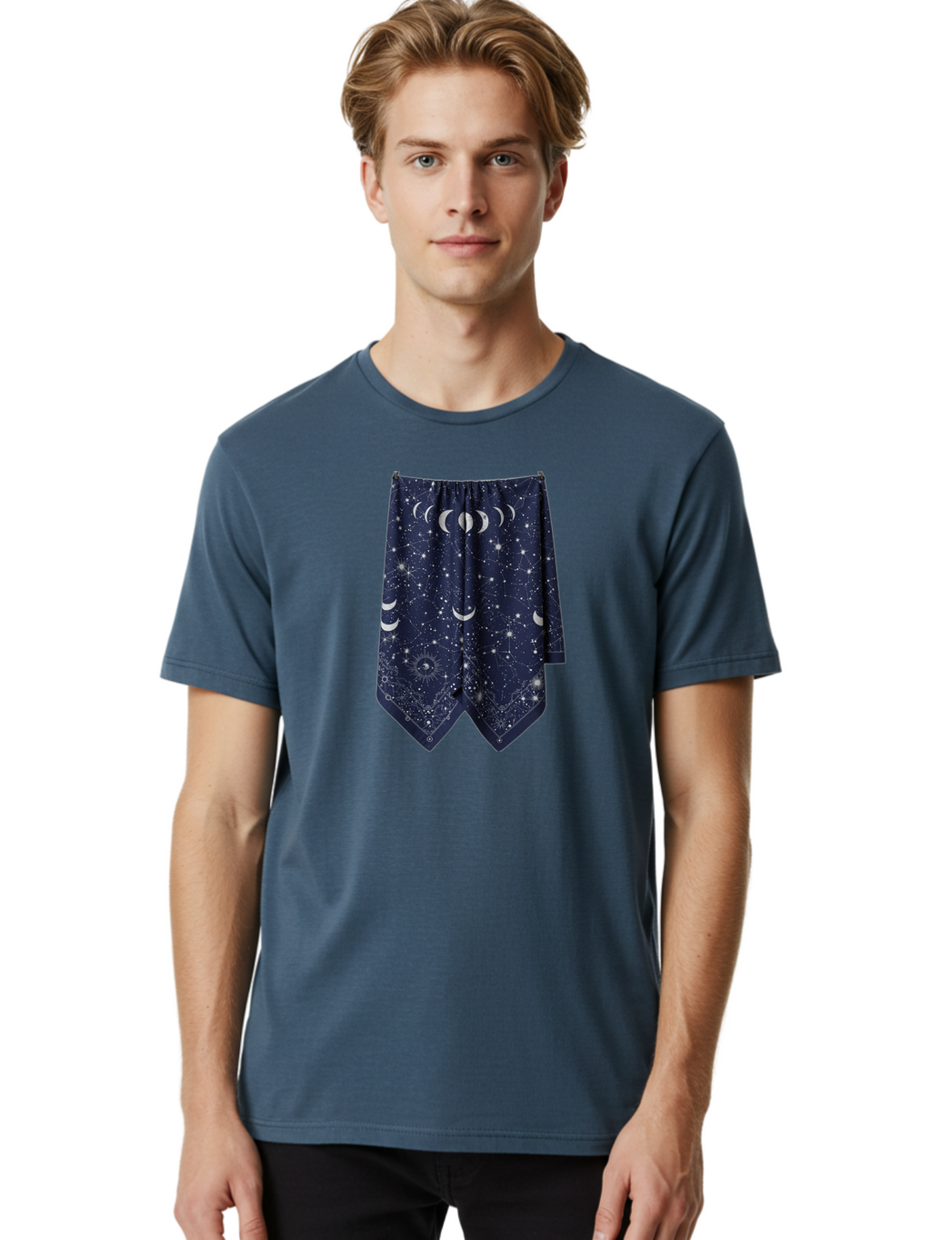 Moon-Phases-Shorts Men'S Graphic Tee, 100% Cotton, Comfortable Casual Summer Wear, Machine Washable, Vintage Camera, Old Camera, Antique Camera, Black Camera, Classic Photography, Photography Equipment, Nostalgic Device, Film Camera, Bag810