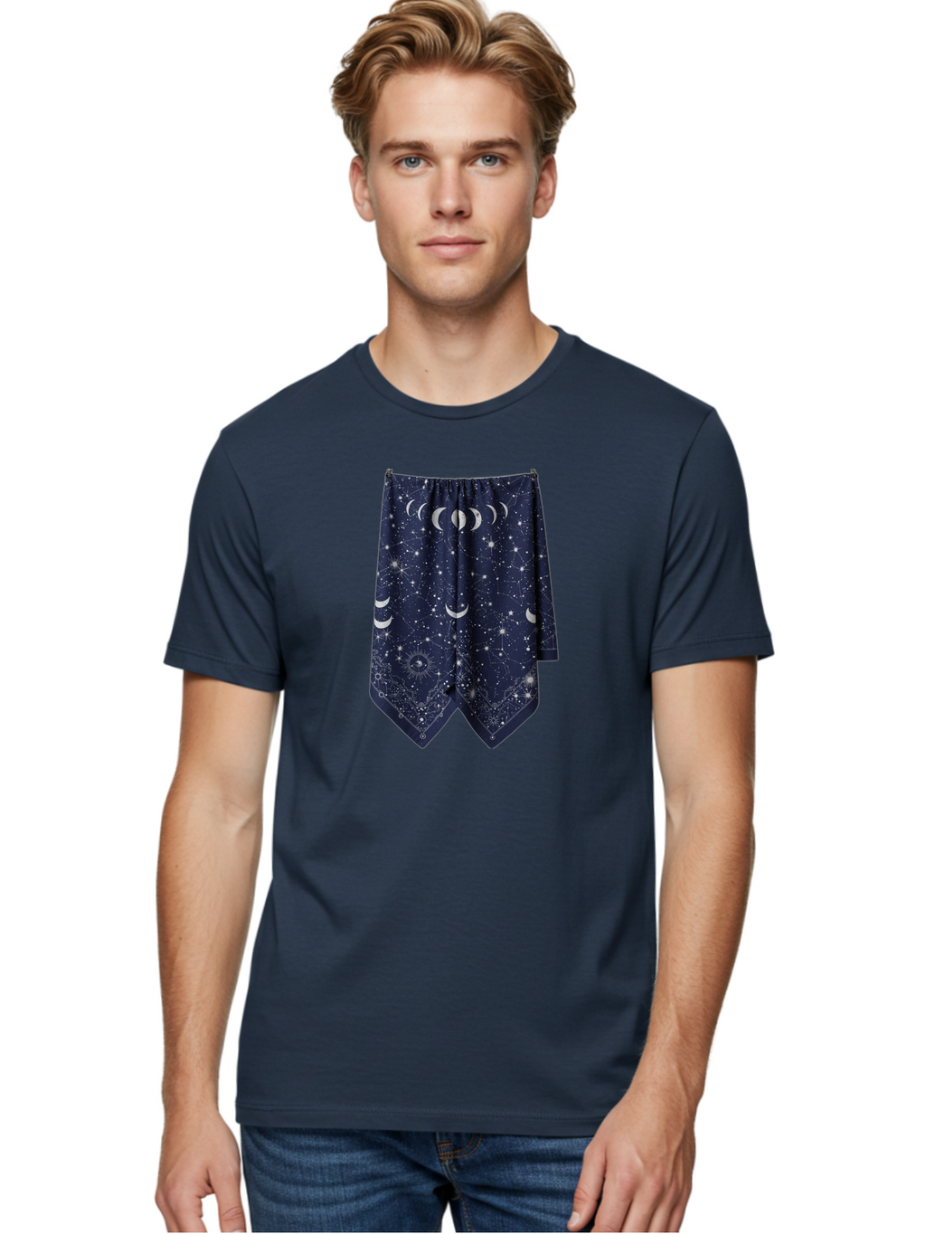 Moon-Phases-Shorts Men'S Graphic Tee, 100% Cotton, Comfortable Casual Summer Wear, Machine Washable, Vintage Camera, Old Camera, Antique Camera, Black Camera, Classic Photography, Photography Equipment, Nostalgic Device, Film Camera, Bag810
