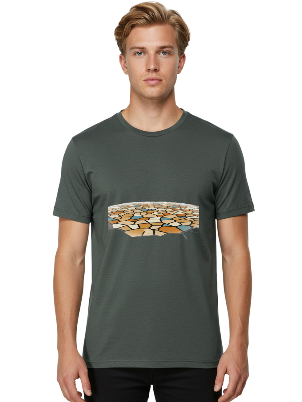 Mosaic-Platform Men'S Graphic Tee, 100% Cotton, Comfortable Casual Summer Wear, Machine Washable, Vintage Camera, Old Camera, Antique Camera, Black Camera, Classic Photography, Photography Equipment, Nostalgic Device, Film Camera, Camera Art Bag817