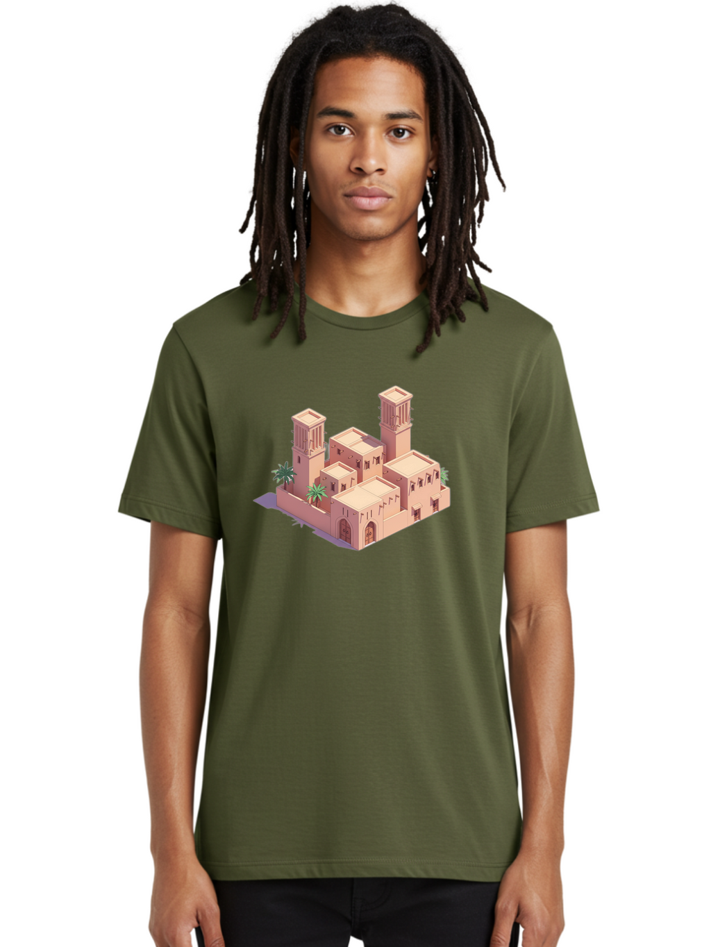 Mosque-Building Men'S Graphic Tee, 100% Cotton, Comfortable Casual Summer Wear, Machine Washable, Vintage Camera, Old Camera, Antique Camera, Black Camera, Classic Photography, Photography Equipment, Nostalgic Device, Film Camera, Camera Art Bag818