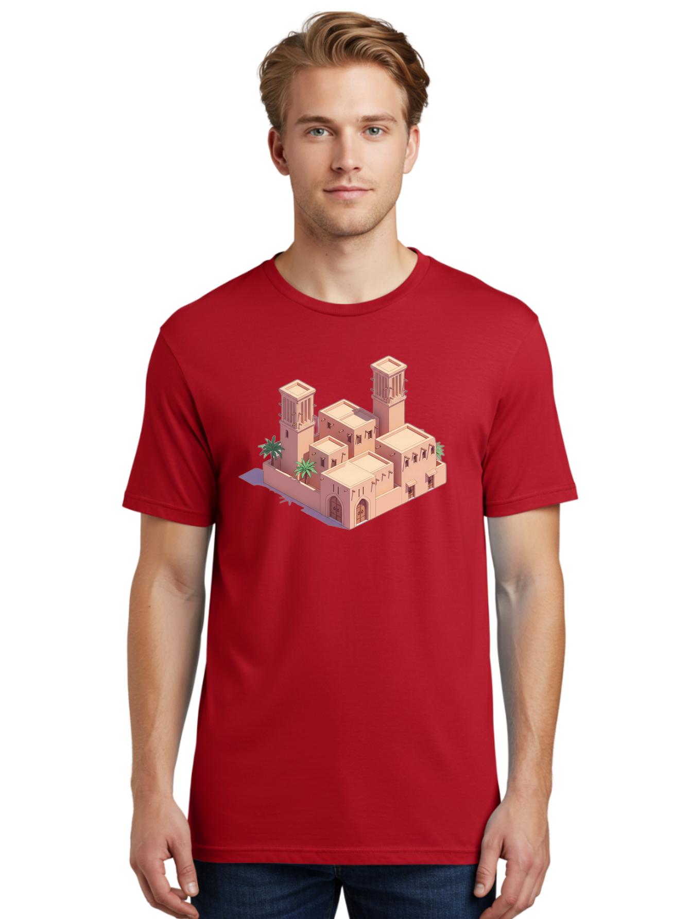 Mosque-Building Men'S Graphic Tee, 100% Cotton, Comfortable Casual Summer Wear, Machine Washable, Vintage Camera, Old Camera, Antique Camera, Black Camera, Classic Photography, Photography Equipment, Nostalgic Device, Film Camera, Camera Art Bag818