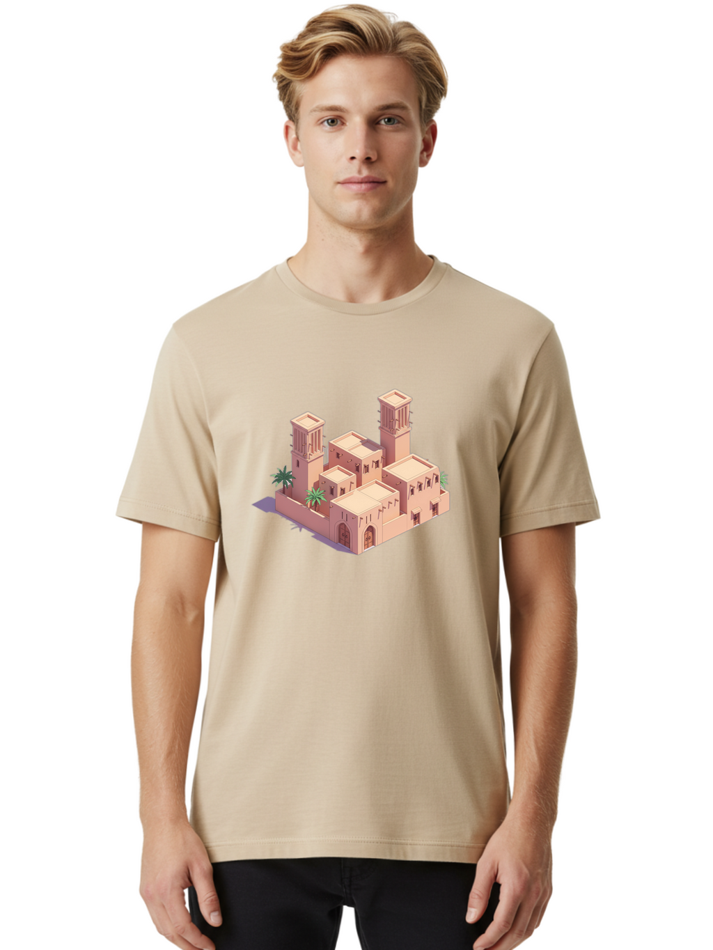 Mosque-Building Men'S Graphic Tee, 100% Cotton, Comfortable Casual Summer Wear, Machine Washable, Vintage Camera, Old Camera, Antique Camera, Black Camera, Classic Photography, Photography Equipment, Nostalgic Device, Film Camera, Camera Art Bag818