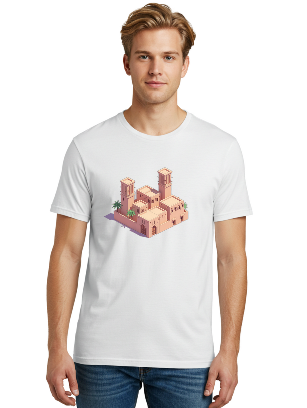 Mosque-Building Men'S Graphic Tee, 100% Cotton, Comfortable Casual Summer Wear, Machine Washable, Vintage Camera, Old Camera, Antique Camera, Black Camera, Classic Photography, Photography Equipment, Nostalgic Device, Film Camera, Camera Art Bag818