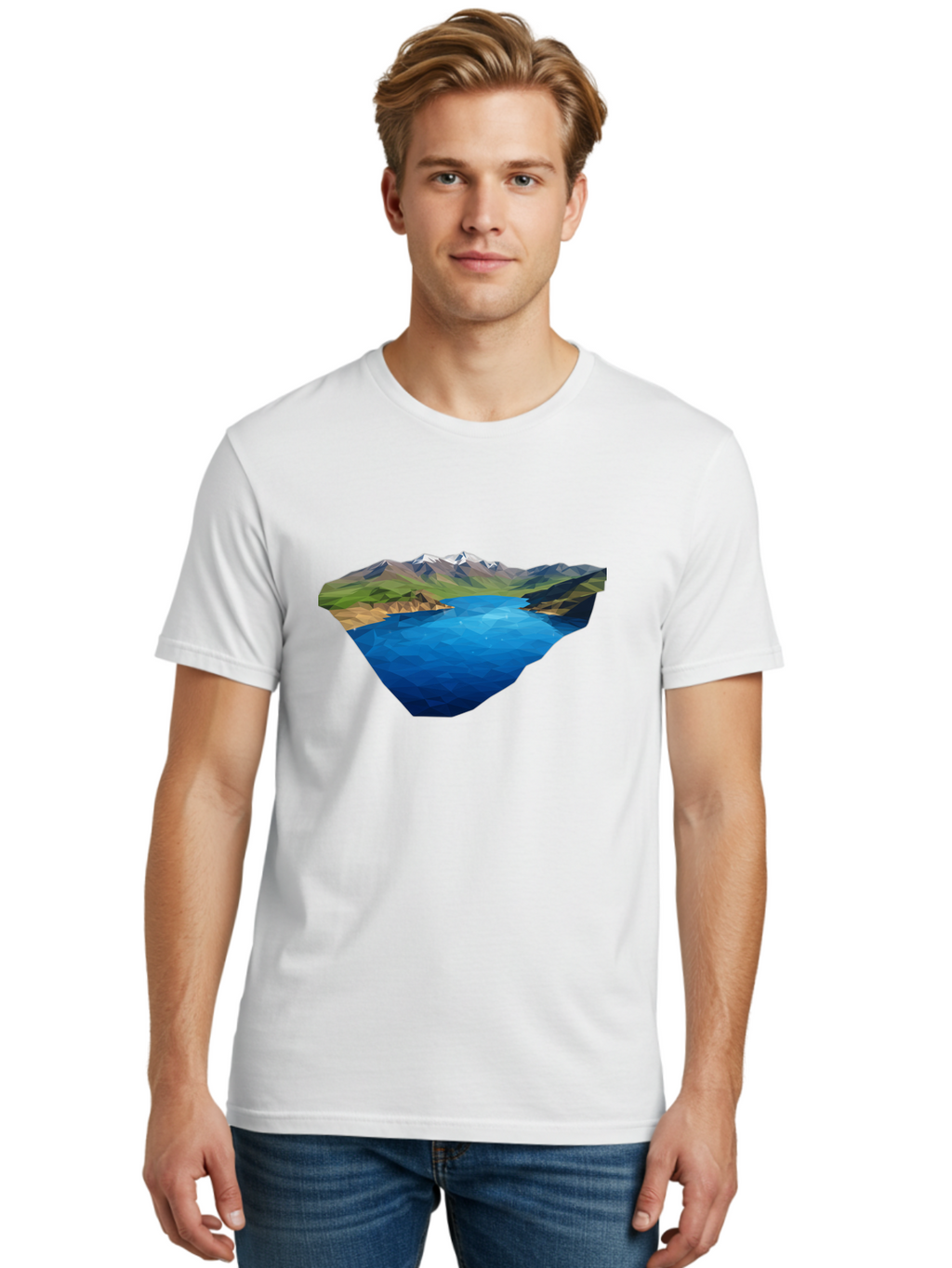 Mountain-Lake Men'S Graphic Tee, 100% Cotton, Comfortable Casual Summer Wear, Machine Washable, Vintage Camera, Old Camera, Antique Camera, Black Camera, Classic Photography, Photography Equipment, Nostalgic Device, Film Camera, Camera Art Bag823