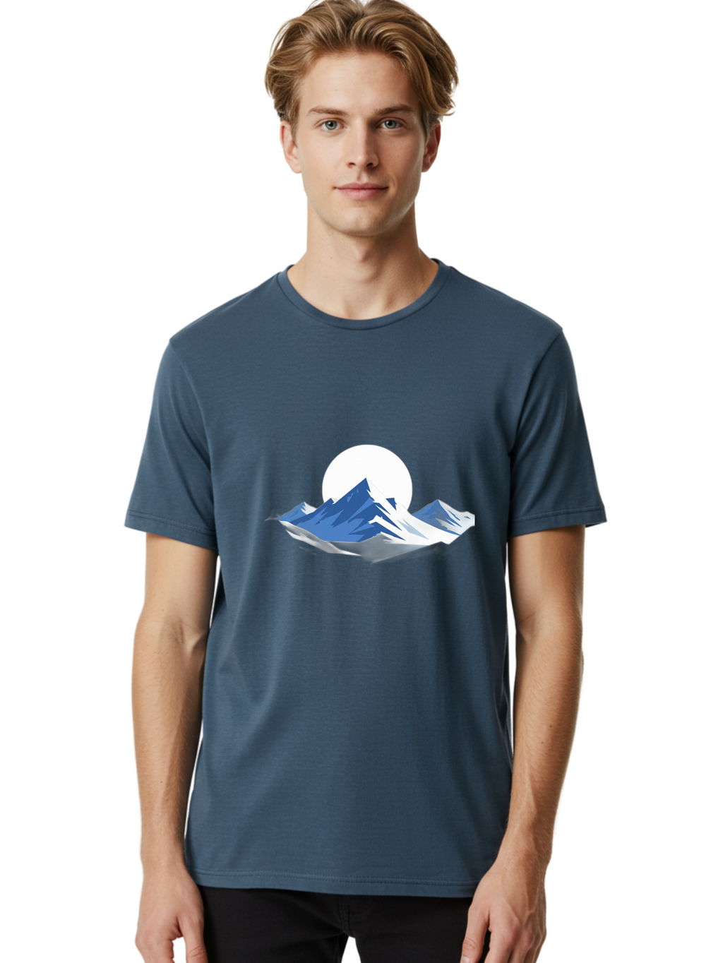 Mountain-Landscape Men'S Graphic Tee, 100% Cotton, Comfortable Casual Summer Wear, Machine Washable, Vintage Camera, Old Camera, Antique Camera, Black Camera, Classic Photography, Photography Equipment, Nostalgic Device, Film Camera, Bag825