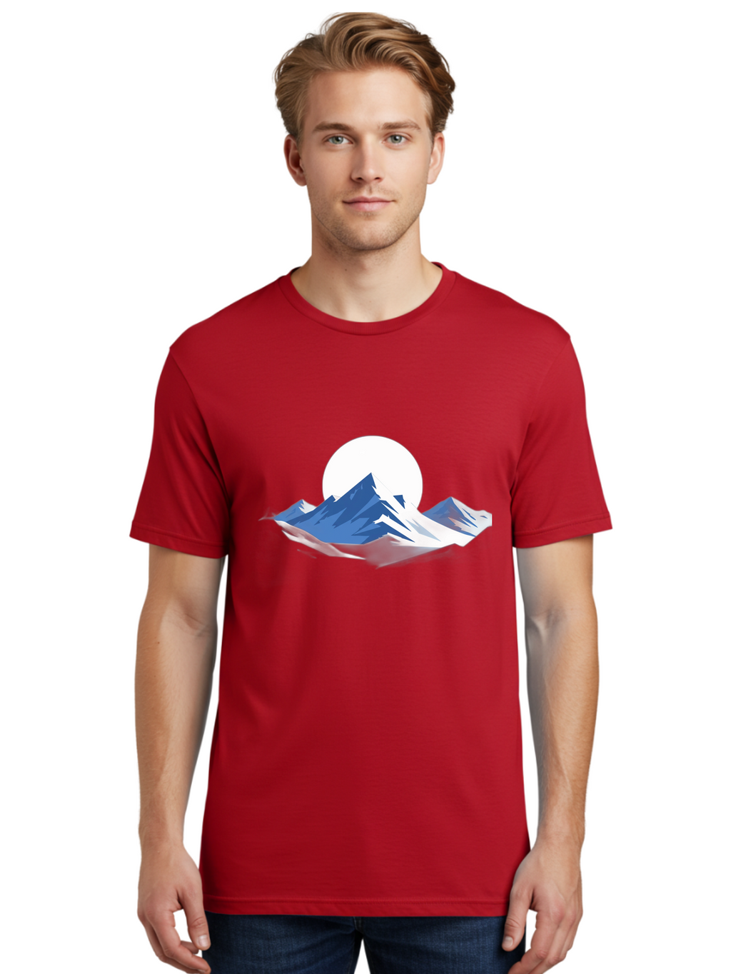 Mountain-Landscape Men'S Graphic Tee, 100% Cotton, Comfortable Casual Summer Wear, Machine Washable, Vintage Camera, Old Camera, Antique Camera, Black Camera, Classic Photography, Photography Equipment, Nostalgic Device, Film Camera, Bag825
