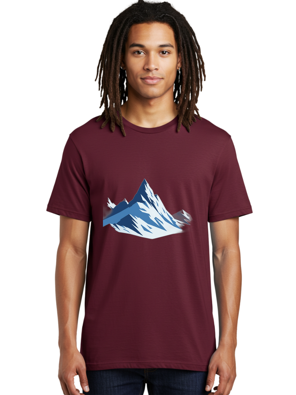 Mountain-Peak-1 Men'S Graphic Tee, 100% Cotton, Comfortable Casual Summer Wear, Machine Washable, Vintage Camera, Old Camera, Antique Camera, Black Camera, Classic Photography, Photography Equipment, Nostalgic Device, Film Camera, Camera Art Bag826