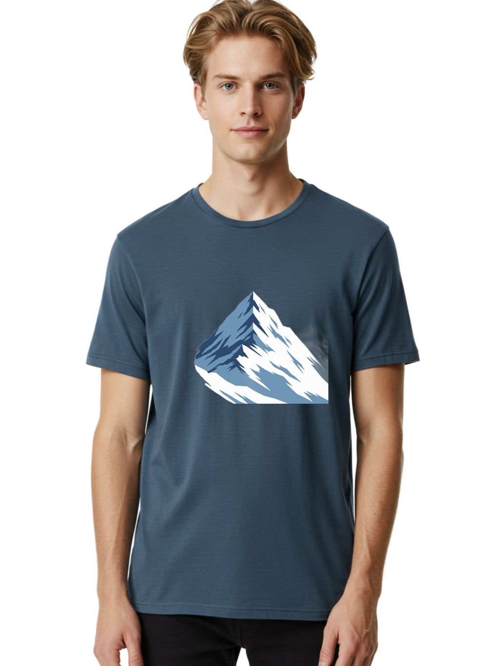 Mountain-Peak-3 Men'S Graphic Tee, 100% Cotton, Comfortable Casual Summer Wear, Machine Washable, Vintage Camera, Old Camera, Antique Camera, Black Camera, Classic Photography, Photography Equipment, Nostalgic Device, Film Camera, Camera Art Bag828