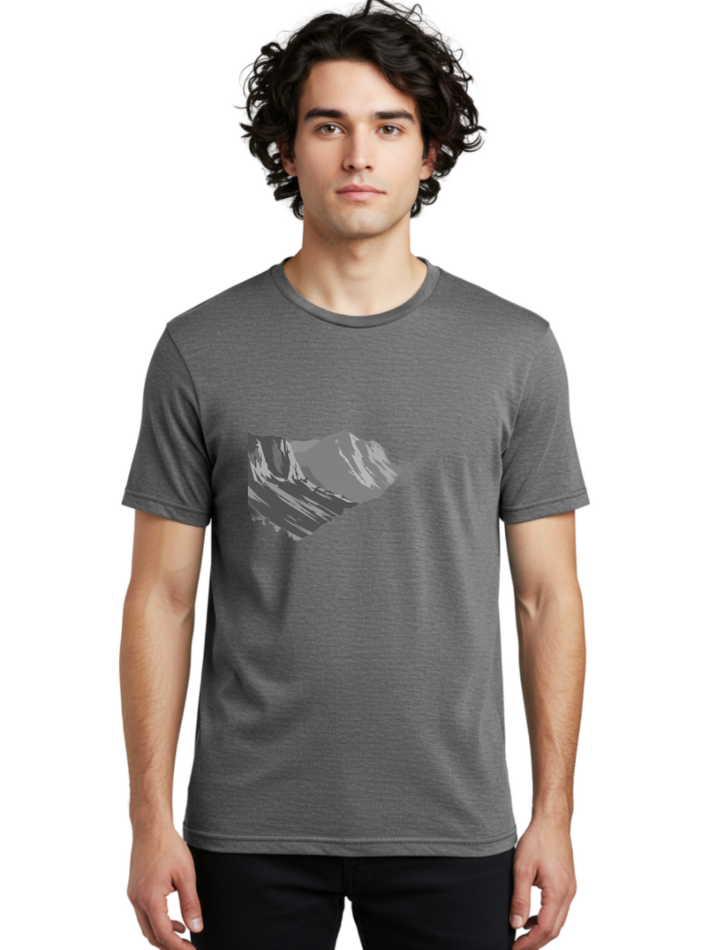 Mountain Men'S Graphic Tee, 100% Cotton, Comfortable Casual Summer Wear, Machine Washable, Vintage Camera, Old Camera, Antique Camera, Black Camera, Classic Photography, Photography Equipment, Nostalgic Device, Film Camera, Camera Art Bag830