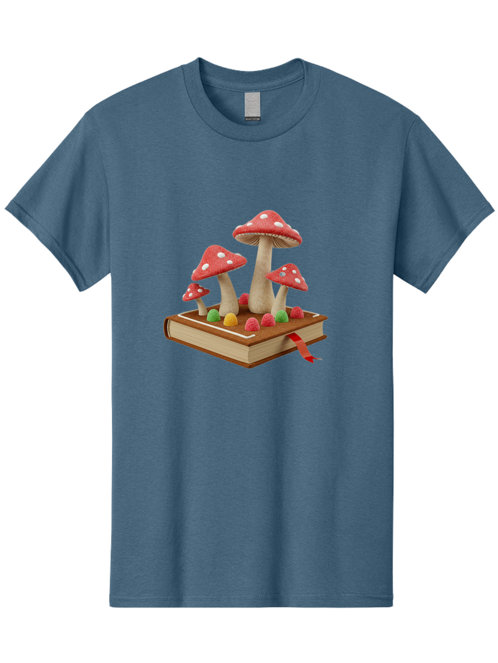 Mushroom-Book-1 Men'S Graphic Tee, 100% Cotton, Comfortable Casual Summer Wear, Machine Washable, Vintage Camera, Old Camera, Antique Camera, Black Camera, Classic Photography, Photography Equipment, Nostalgic Device, Film Camera, Camera Art Bag833