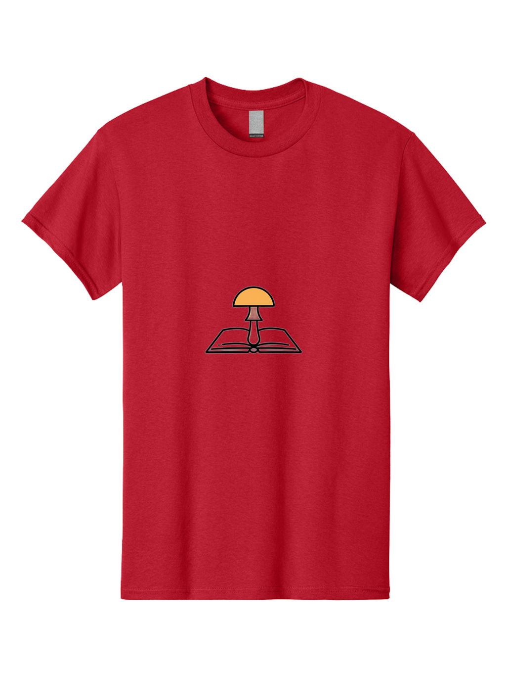 Mushroom-Book-2 Men'S Graphic Tee, 100% Cotton, Comfortable Casual Summer Wear, Machine Washable, Vintage Camera, Old Camera, Antique Camera, Black Camera, Classic Photography, Photography Equipment, Nostalgic Device, Film Camera, Camera Art Bag834