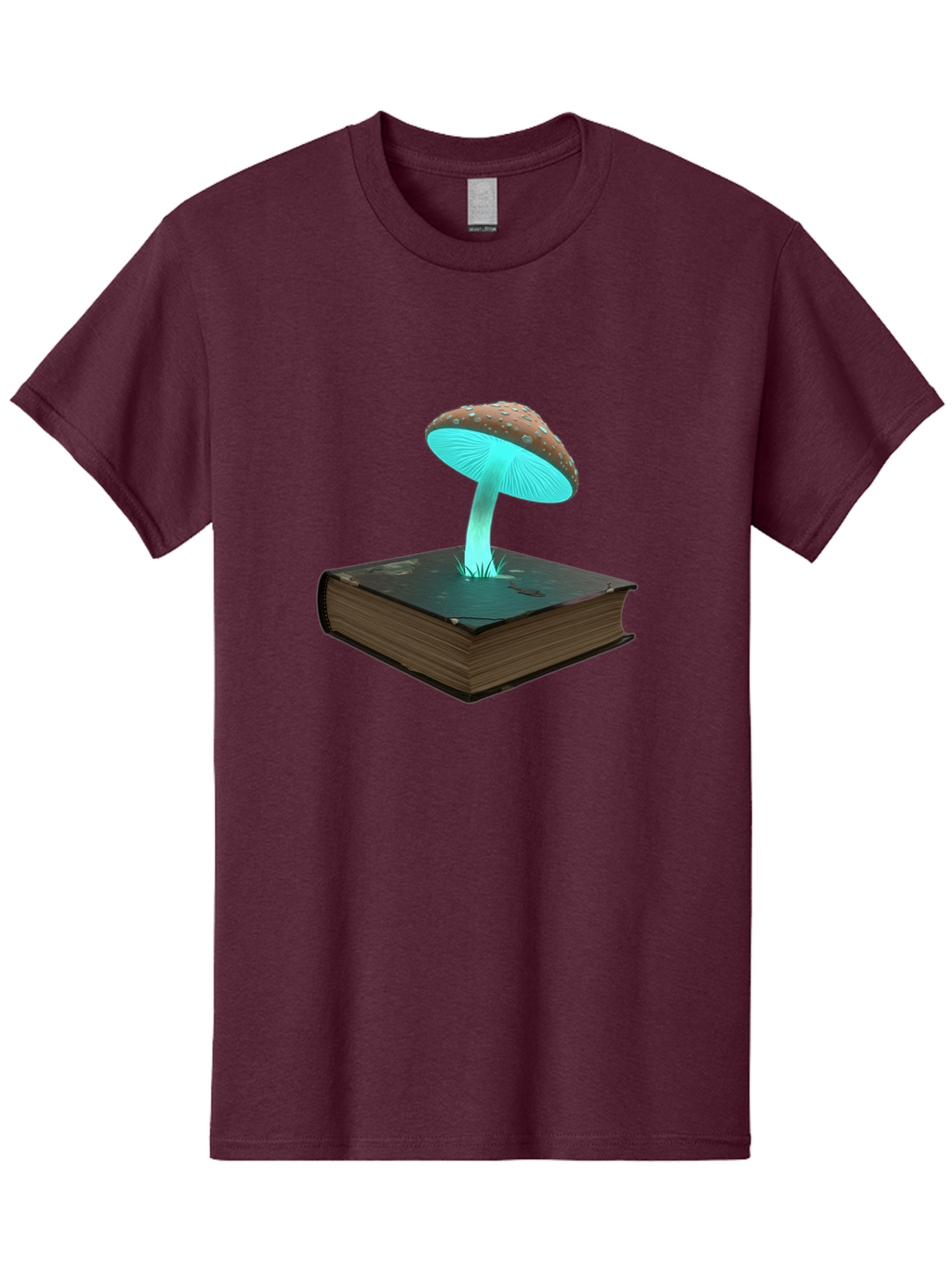 Mushroom-Book-3 Men'S Graphic Tee, 100% Cotton, Comfortable Casual Summer Wear, Machine Washable, Vintage Camera, Old Camera, Antique Camera, Black Camera, Classic Photography, Photography Equipment, Nostalgic Device, Film Camera, Camera Art Bag835