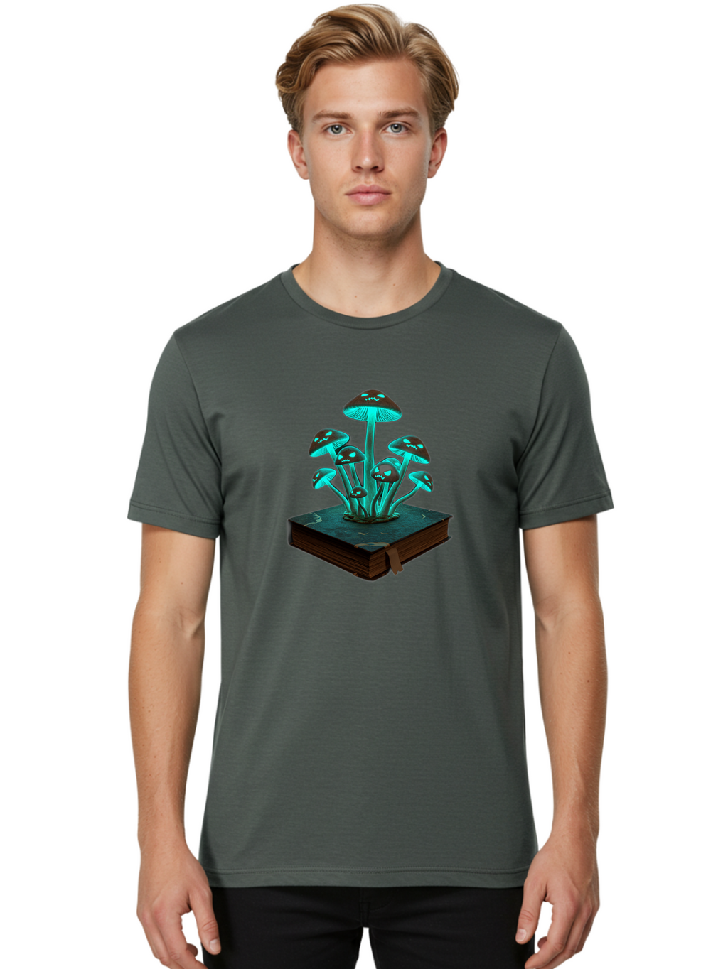Mushroom-Book Men'S Graphic Tee, 100% Cotton, Comfortable Casual Summer Wear, Machine Washable, Vintage Camera, Old Camera, Antique Camera, Black Camera, Classic Photography, Photography Equipment, Nostalgic Device, Film Camera, Camera Art Bag836