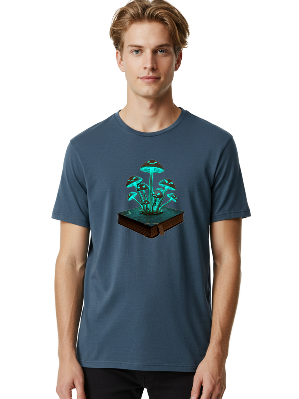 Mushroom-Book Men'S Graphic Tee, 100% Cotton, Comfortable Casual Summer Wear, Machine Washable, Vintage Camera, Old Camera, Antique Camera, Black Camera, Classic Photography, Photography Equipment, Nostalgic Device, Film Camera, Camera Art Bag836
