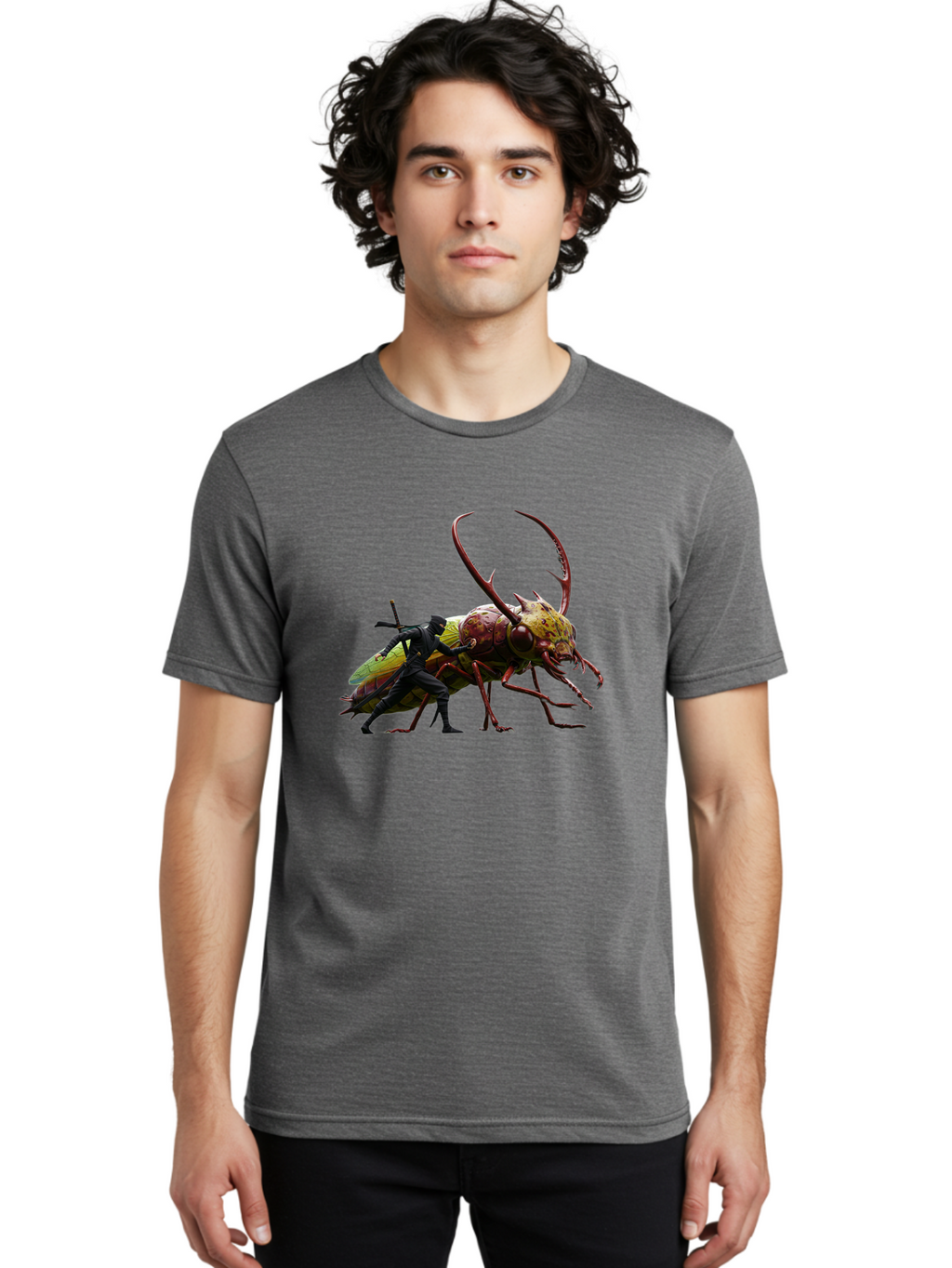 Ninja-Riding-Beetle Men'S Graphic Tee, 100% Cotton, Comfortable Casual Summer Wear, Machine Washable, Vintage Camera, Old Camera, Antique Camera, Black Camera, Classic Photography, Photography Equipment, Nostalgic Device, Film Camera, Bag859