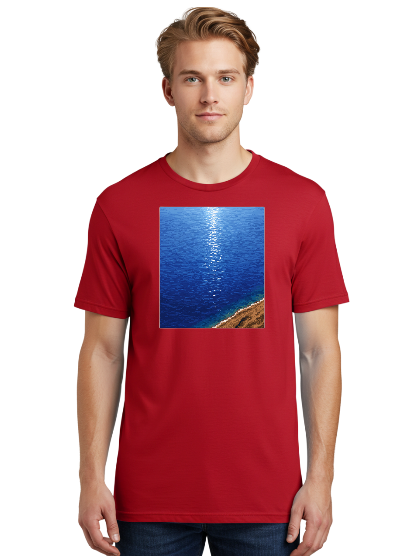 Ocean-Waves Men'S Graphic Tee, 100% Cotton, Comfortable Casual Summer Wear, Machine Washable, Vintage Camera, Old Camera, Antique Camera, Black Camera, Classic Photography, Photography Equipment, Nostalgic Device, Film Camera, Camera Art Bag868