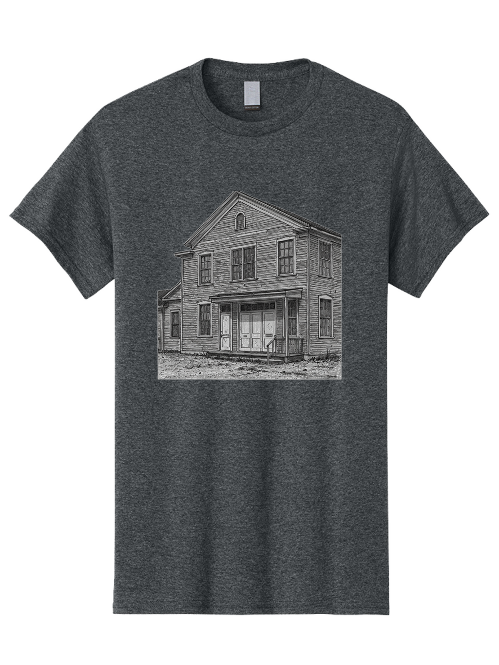 Old-House Men'S Graphic Tee, 100% Cotton, Comfortable Casual Summer Wear, Machine Washable, Vintage Camera, Old Camera, Antique Camera, Black Camera, Classic Photography, Photography Equipment, Nostalgic Device, Film Camera, Camera Art Bag870