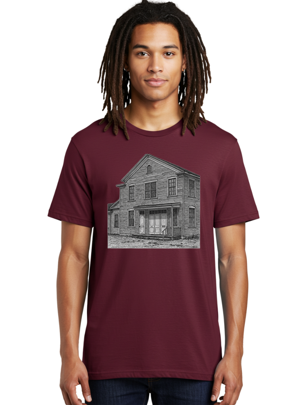 Old-House Men'S Graphic Tee, 100% Cotton, Comfortable Casual Summer Wear, Machine Washable, Vintage Camera, Old Camera, Antique Camera, Black Camera, Classic Photography, Photography Equipment, Nostalgic Device, Film Camera, Camera Art Bag870
