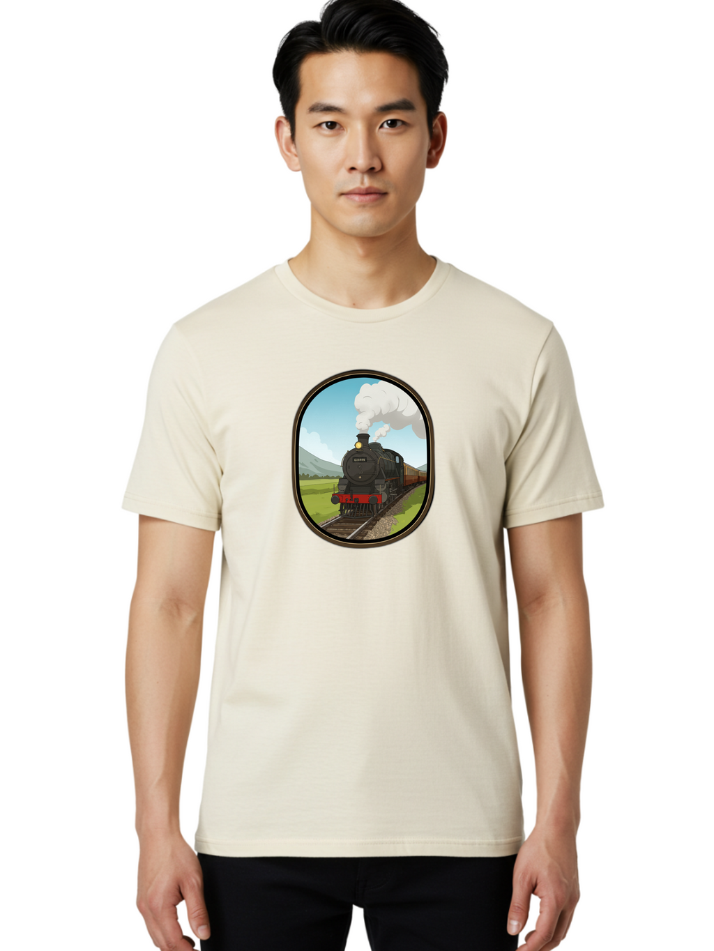 Olddrer Men'S Graphic Tee, 100% Cotton, Comfortable Casual Summer Wear, Machine Washable, Vintage Camera, Old Camera, Antique Camera, Black Camera, Classic Photography, Photography Equipment, Nostalgic Device, Film Camera, Camera Art Bag872