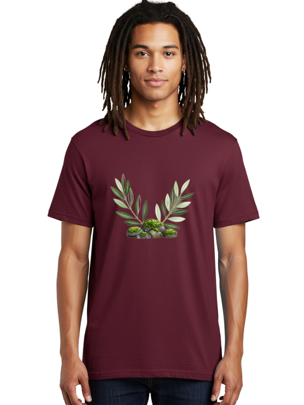 Olive-Branches-With-Rocks Men'S Graphic Tee, 100% Cotton, Comfortable Casual Summer Wear, Machine Washable, Vintage Camera, Old Camera, Antique Camera, Black Camera, Classic Photography, Photography Equipment, Nostalgic Device, Film Camera, Bag873