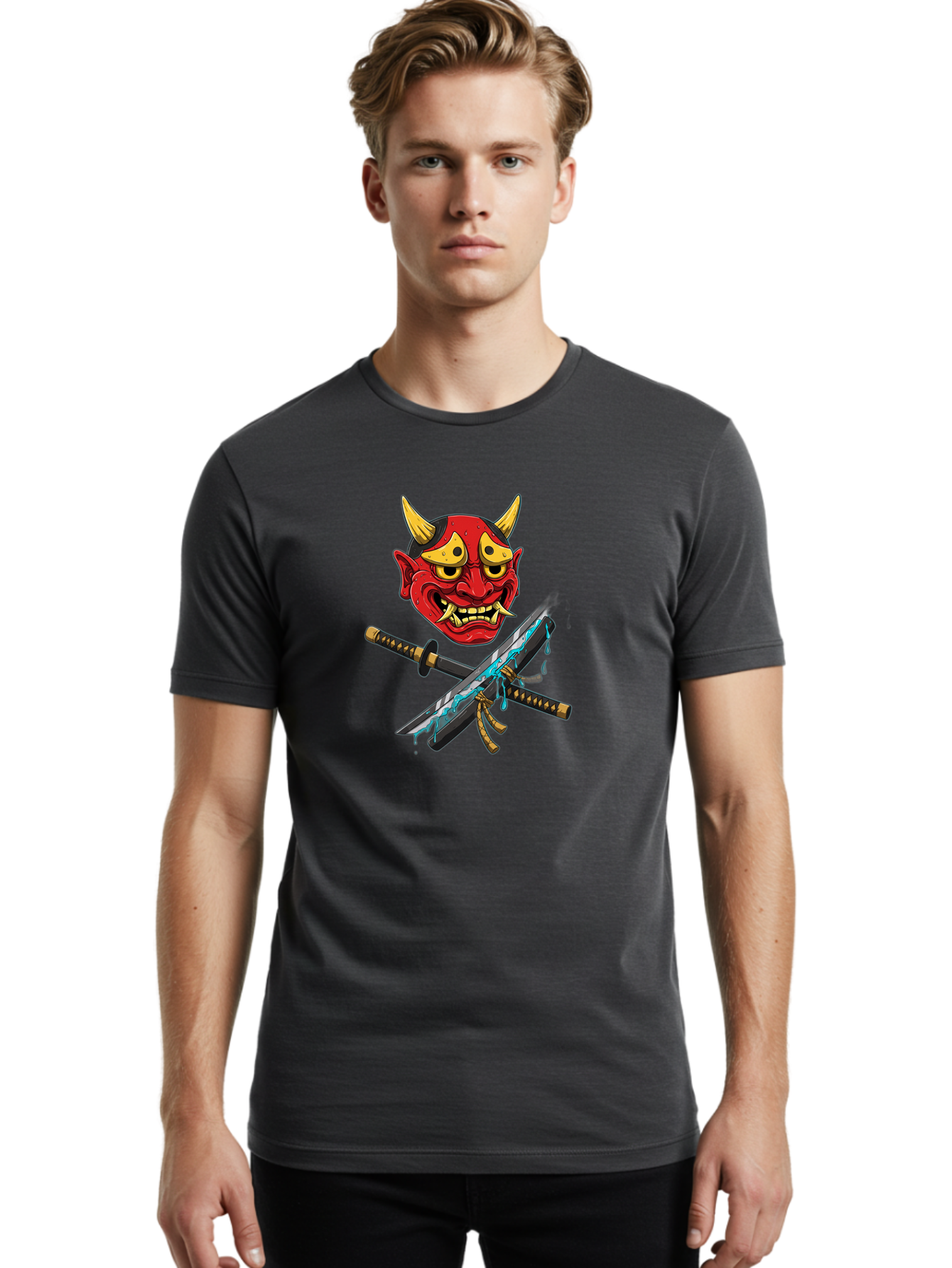 Oni-Mask-Swords Men'S Graphic Tee, 100% Cotton, Comfortable Casual Summer Wear, Machine Washable, Vintage Camera, Old Camera, Antique Camera, Black Camera, Classic Photography, Photography Equipment, Nostalgic Device, Film Camera, Camera Art Bag875