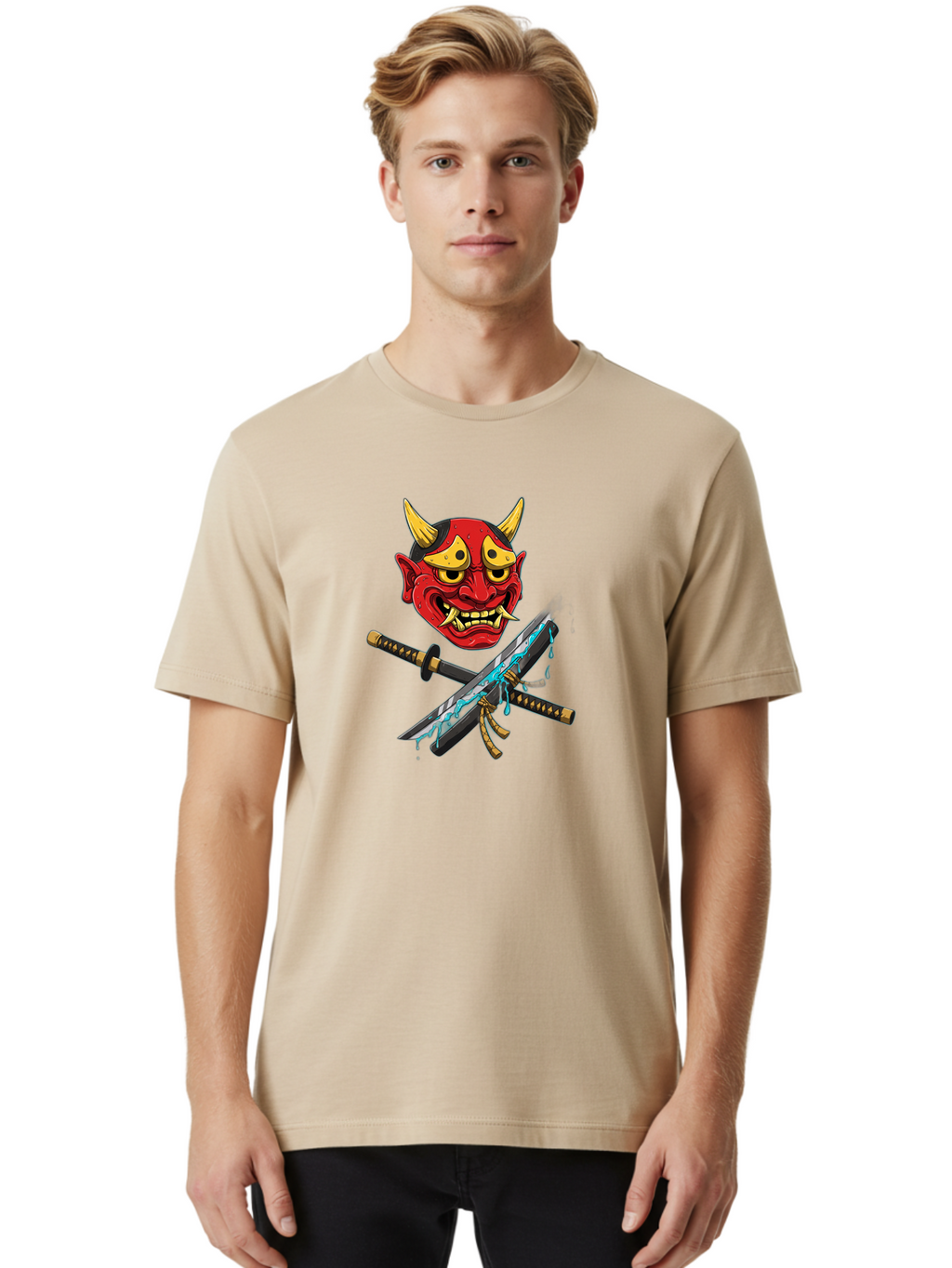 Oni-Mask-Swords Men'S Graphic Tee, 100% Cotton, Comfortable Casual Summer Wear, Machine Washable, Vintage Camera, Old Camera, Antique Camera, Black Camera, Classic Photography, Photography Equipment, Nostalgic Device, Film Camera, Camera Art Bag875