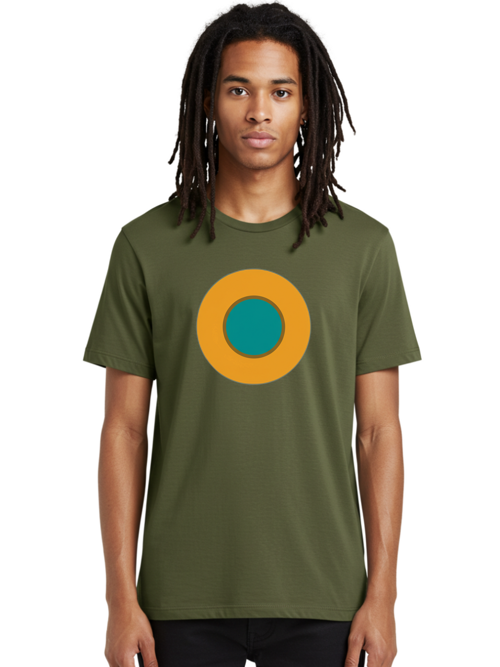 Orange-Circle Men'S Graphic Tee, 100% Cotton, Comfortable Casual Summer Wear, Machine Washable, Vintage Camera, Old Camera, Antique Camera, Black Camera, Classic Photography, Photography Equipment, Nostalgic Device, Film Camera, Camera Art Bag882