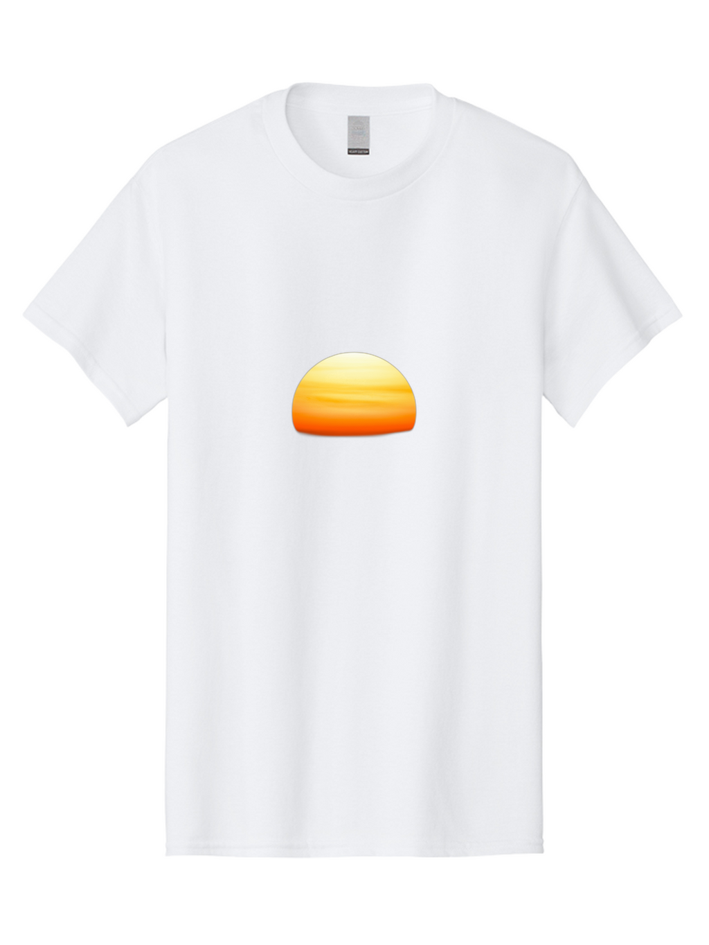 Orange-Gradient-Dome Men'S Graphic Tee, 100% Cotton, Comfortable Casual Summer Wear, Machine Washable, Vintage Camera, Old Camera, Antique Camera, Black Camera, Classic Photography, Photography Equipment, Nostalgic Device, Film Camera, Bag883
