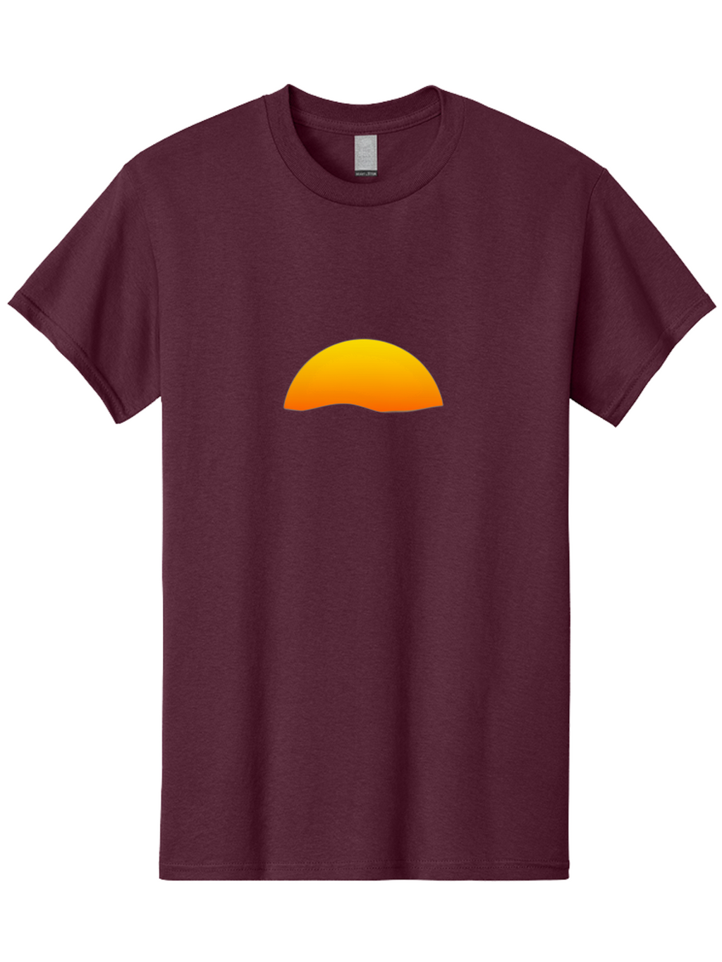 Orange-Half-Circle Men'S Graphic Tee, 100% Cotton, Comfortable Casual Summer Wear, Machine Washable, Vintage Camera, Old Camera, Antique Camera, Black Camera, Classic Photography, Photography Equipment, Nostalgic Device, Film Camera, Bag884