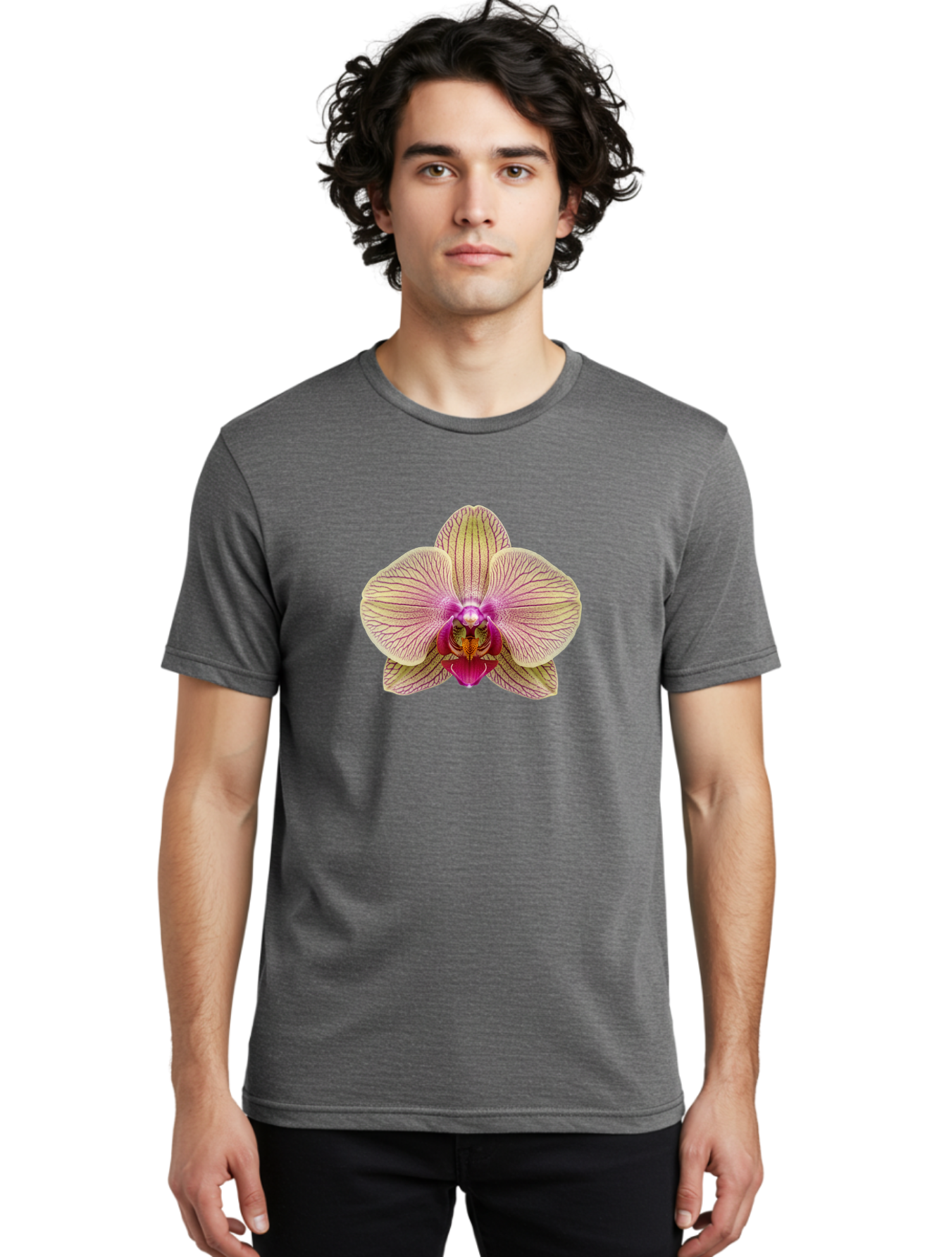 Orchid Men'S Graphic Tee, 100% Cotton, Comfortable Casual Summer Wear, Machine Washable, Vintage Camera, Old Camera, Antique Camera, Black Camera, Classic Photography, Photography Equipment, Nostalgic Device, Film Camera, Camera Art Bag886