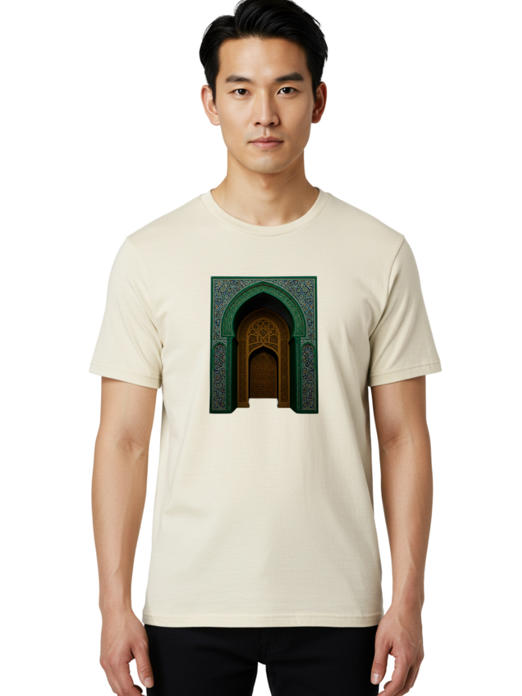 Ornate-Archway-1 Men'S Graphic Tee, 100% Cotton, Comfortable Casual Summer Wear, Machine Washable, Vintage Camera, Old Camera, Antique Camera, Black Camera, Classic Photography, Photography Equipment, Nostalgic Device, Film Camera, Camera Art Bag892